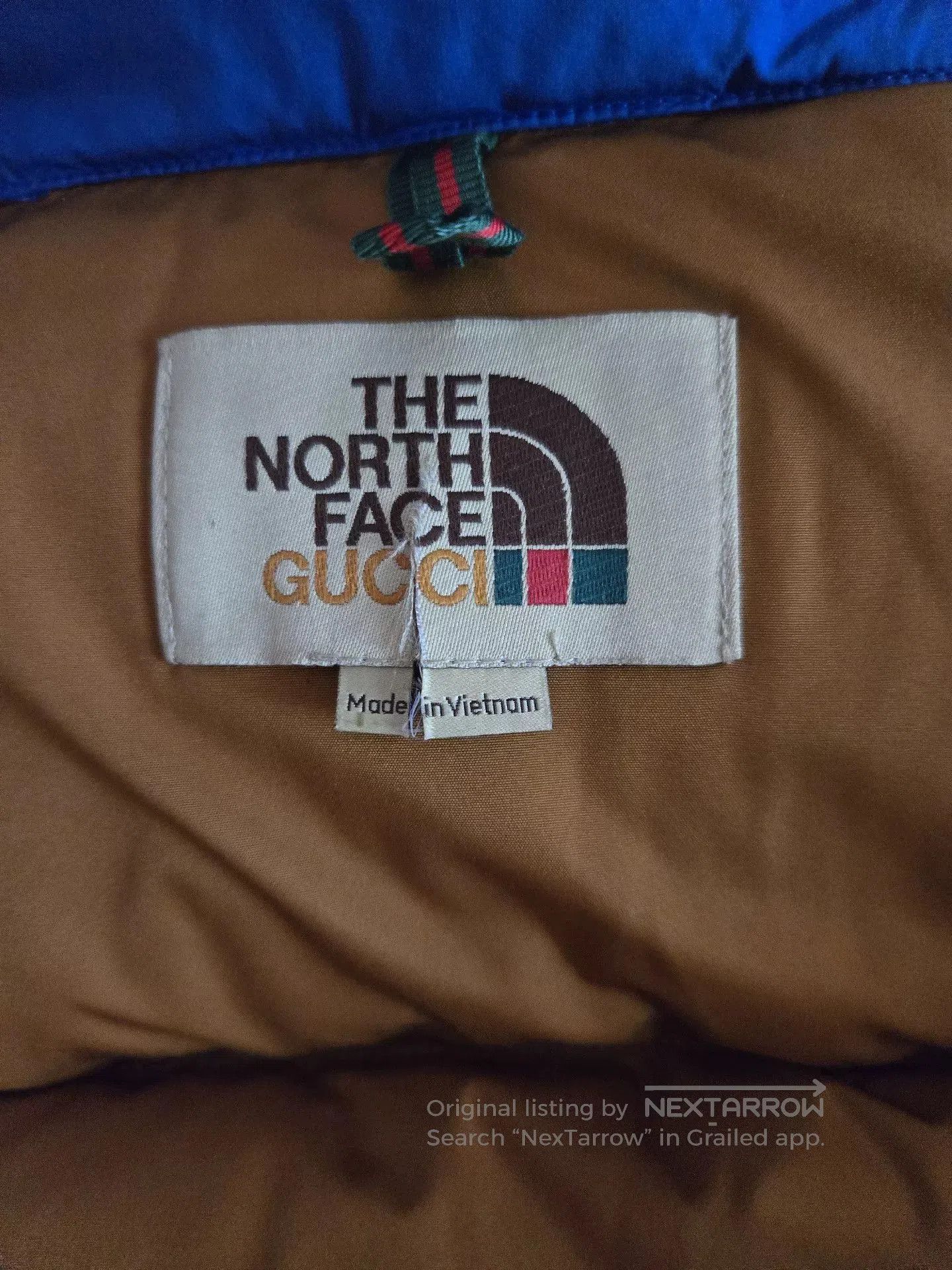 Gucci Gucci x The North Face Blue Down Jacket. Size M / US 6-8 / IT 42-44 - 5 Thumbnail