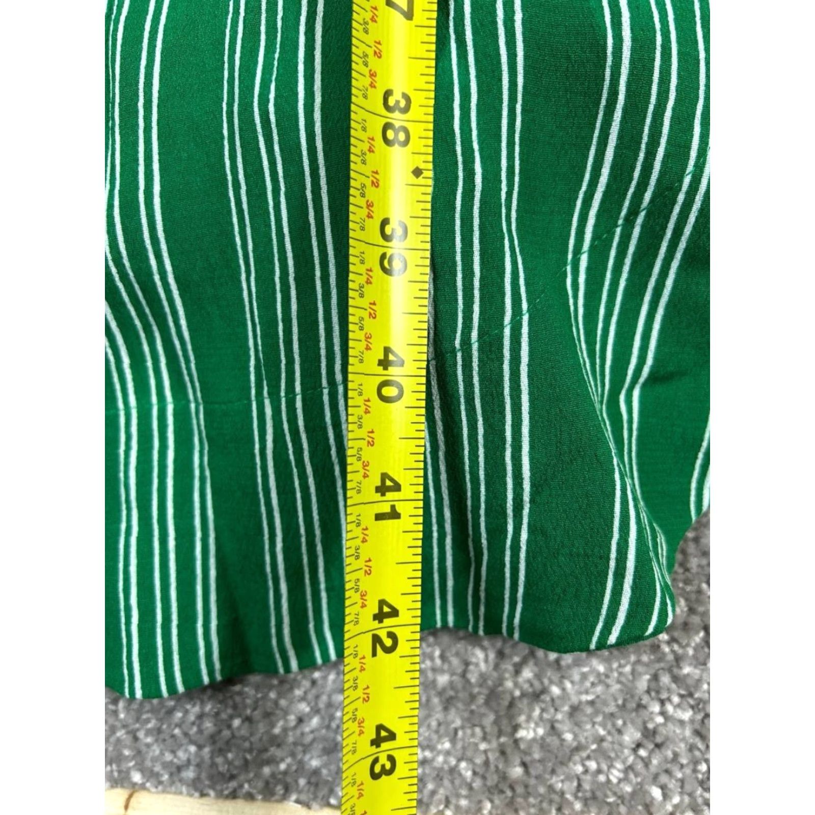 Vintage MaevE Shirt Dress Womens 0 Green White Wrap Shirt Dress Womens 0 Green White Wrap Size XS / US 0-2 / IT 36-38 - 8 Thumbnail