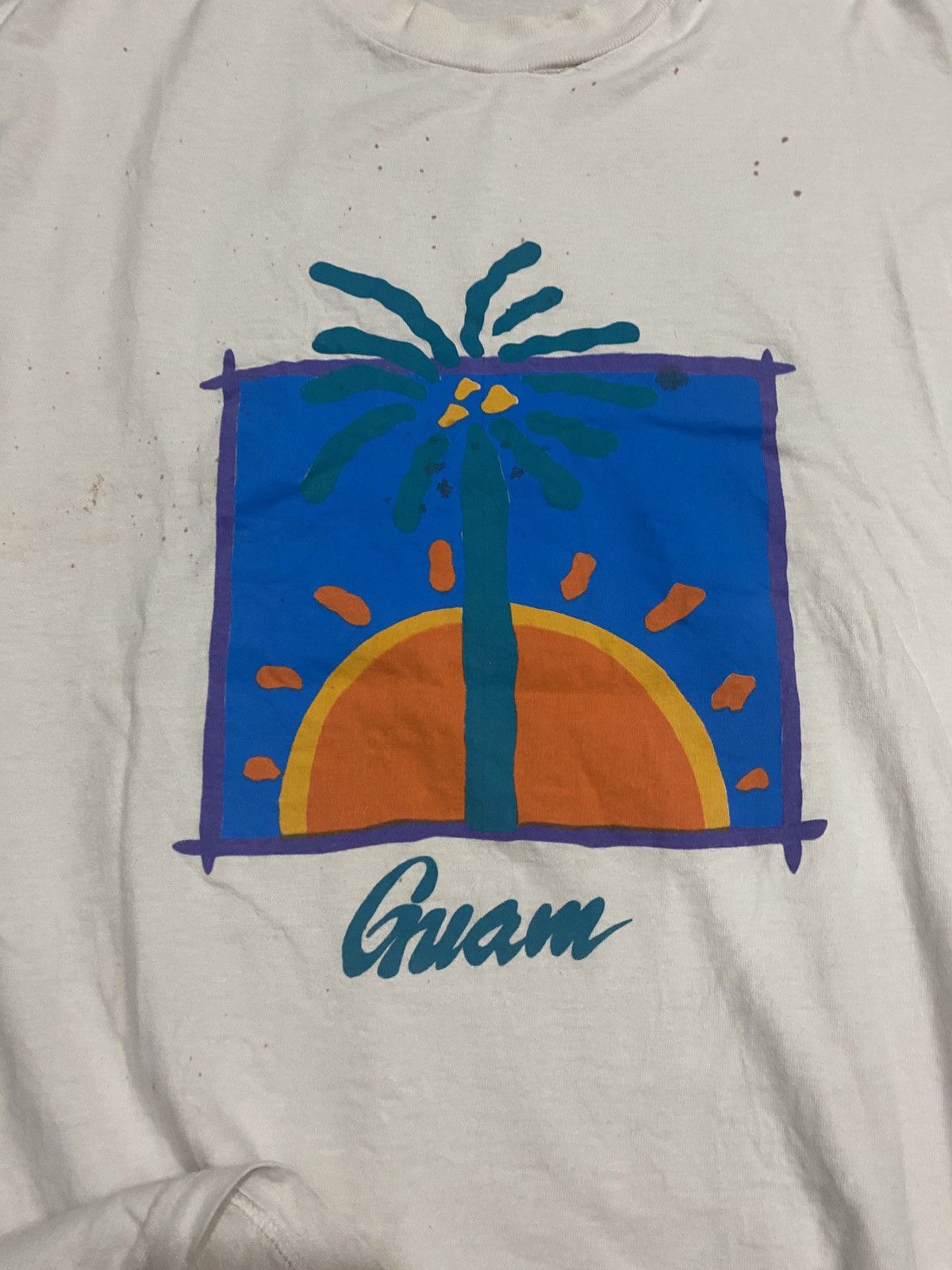 Vintage 🔥OFFER NOW🔥 Vintage 90’s Guam Tee Size US M / EU 48-50 / 2 - 2 Thumbnail