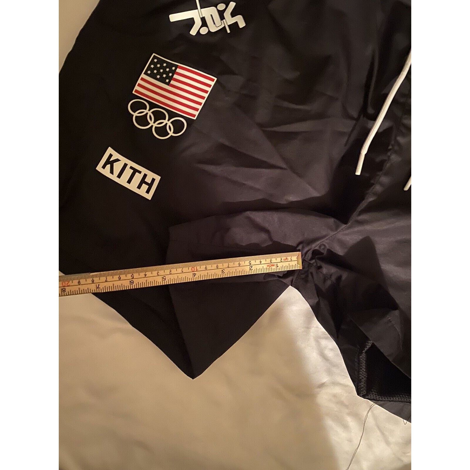 Kith Kith For Team USA Ring Swim Shorts Voyage Black Size 2XL XXL Size US 42 / EU 58 - 7 Thumbnail