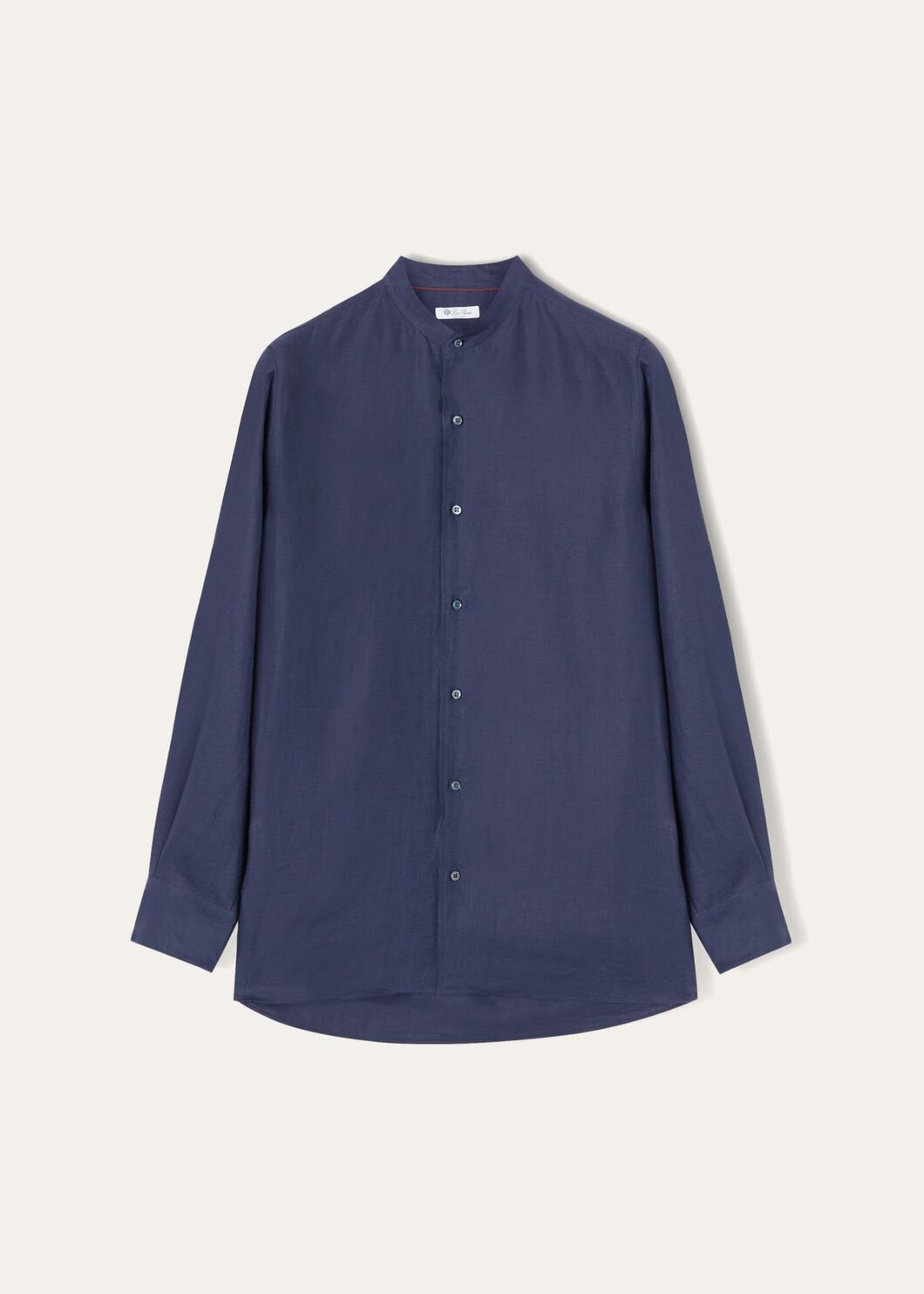 Loro Piana o1w1db10725 FAM8640 Elia Linen Shirt in Blue Size US L / EU 52-54 / 3 - 1 Preview