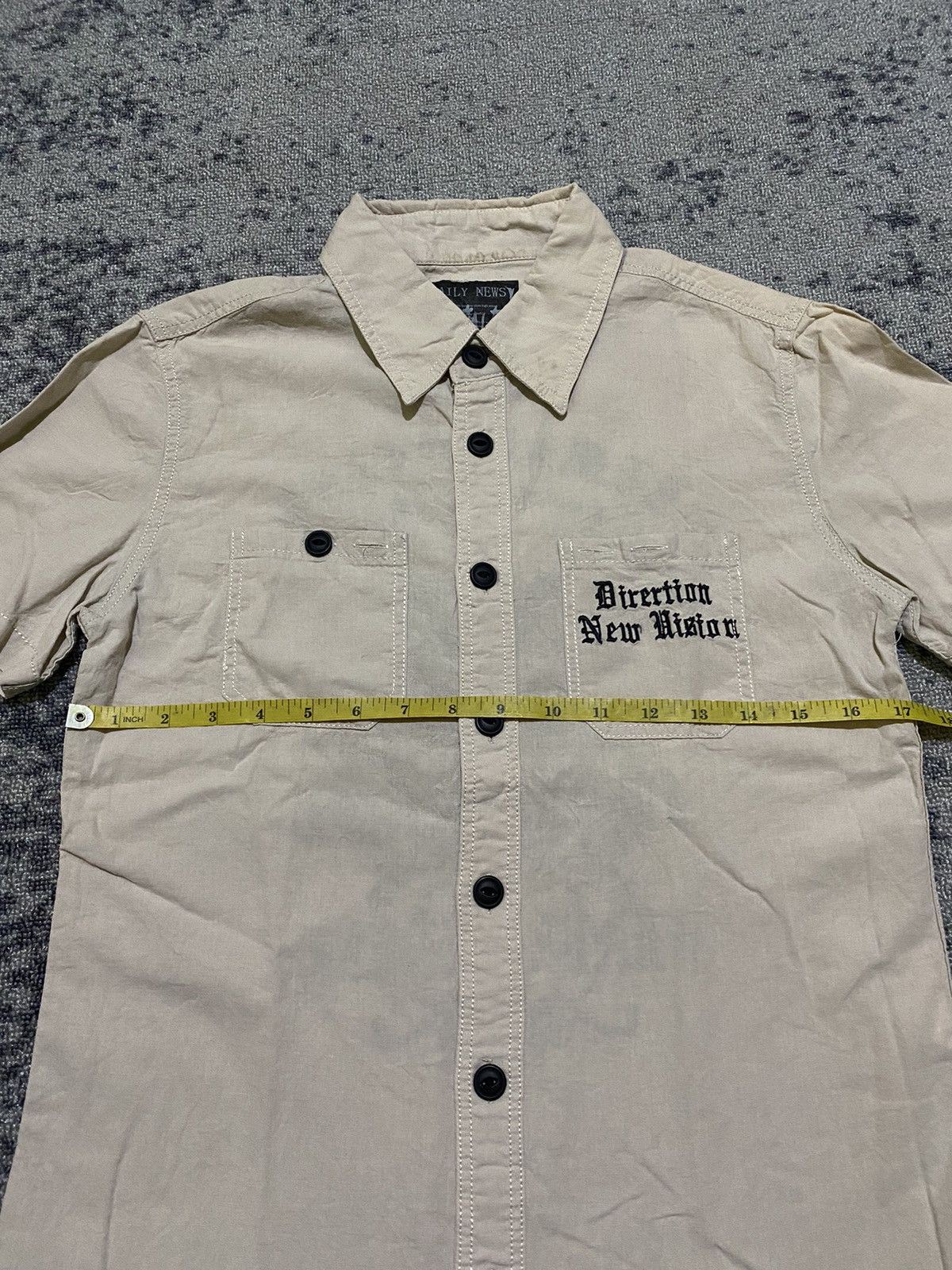 Hysteric Glamour × If Six Was Nine × Le Grande Bleu (L.G.B.) Y2k Daily news ifsixwasnine Shirt Size US M / EU 48-50 / 2 - 8 Thumbnail