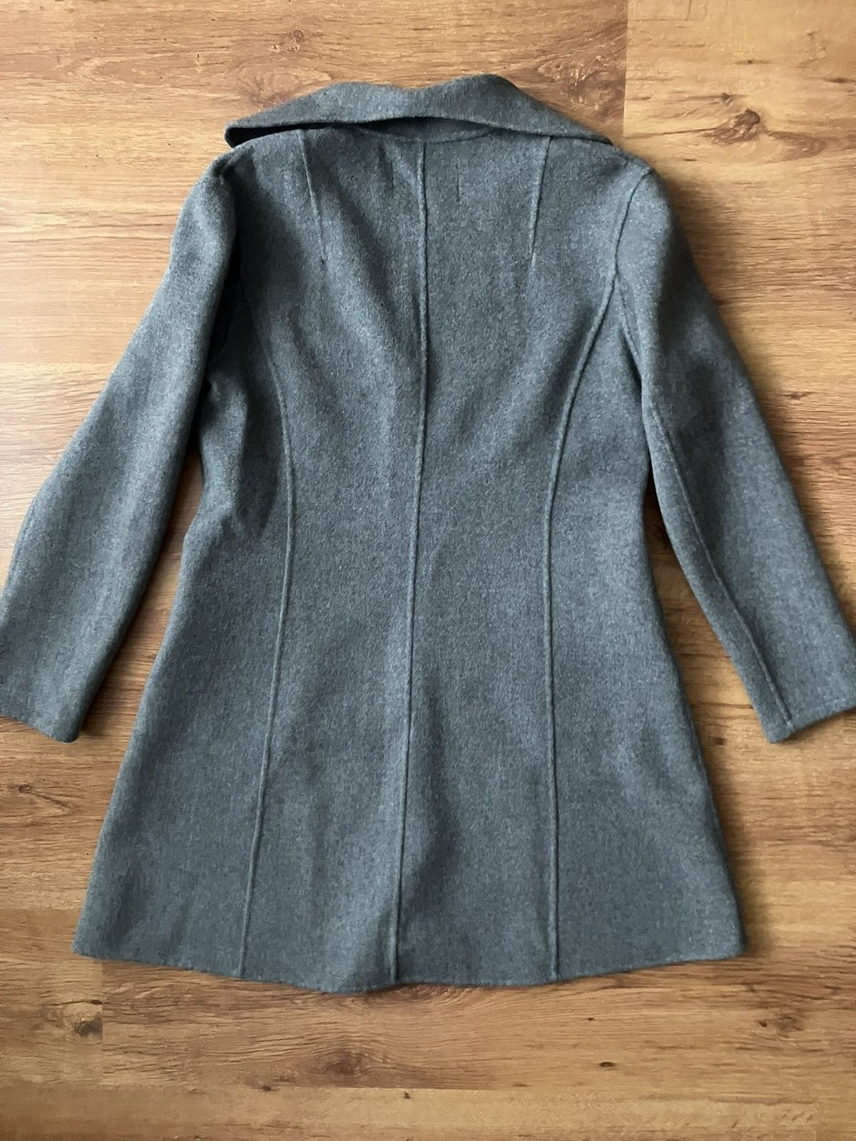 Vintage Grey Vintage Cigno Nero Coat Wool Casual Flared Size M / US 6-8 / IT 42-44 - 7 Thumbnail