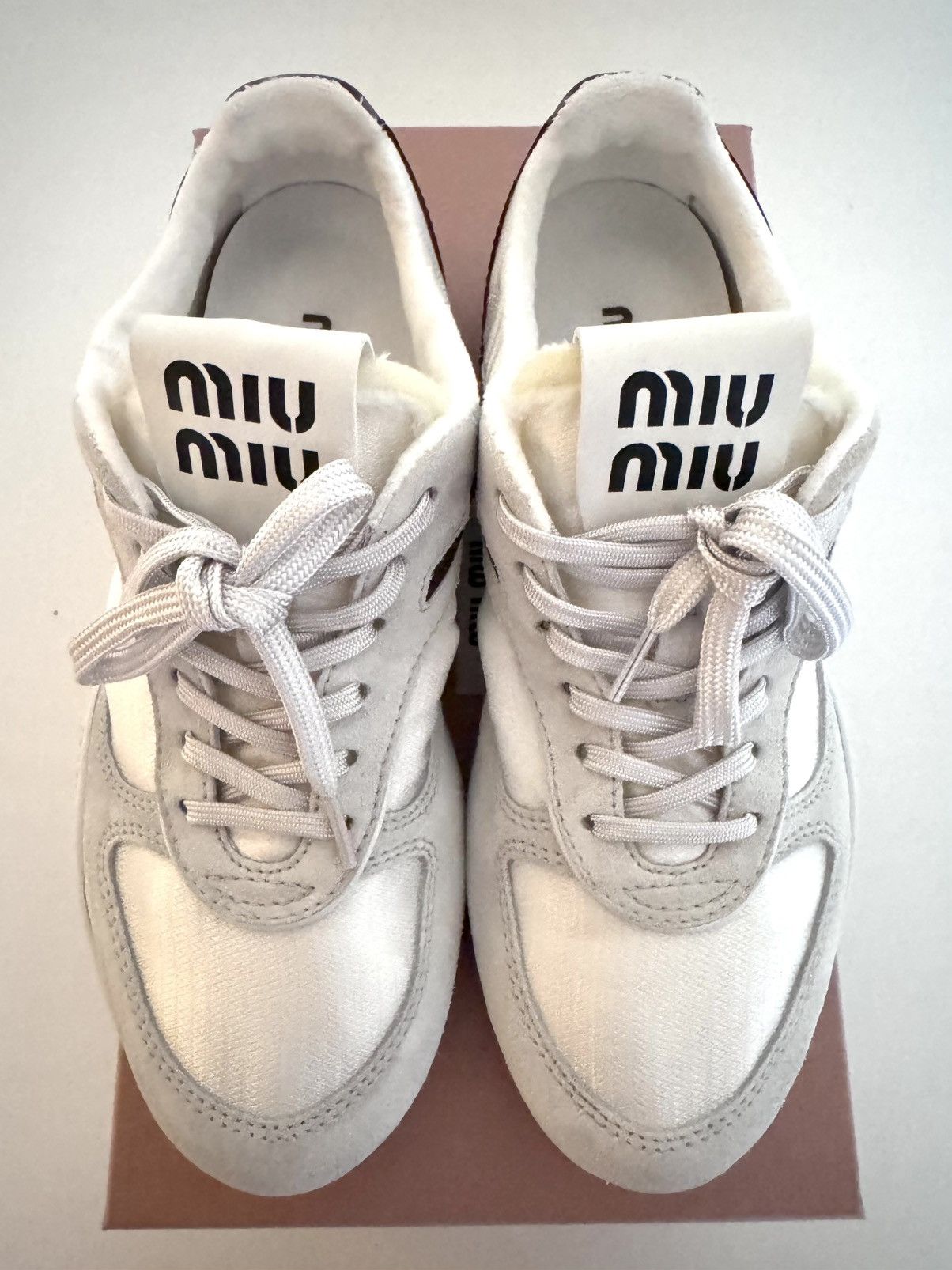 Miu Miu Miu Miu Gymnaium Sneakers Size US 7.5 / IT 37.5 - 6 Thumbnail