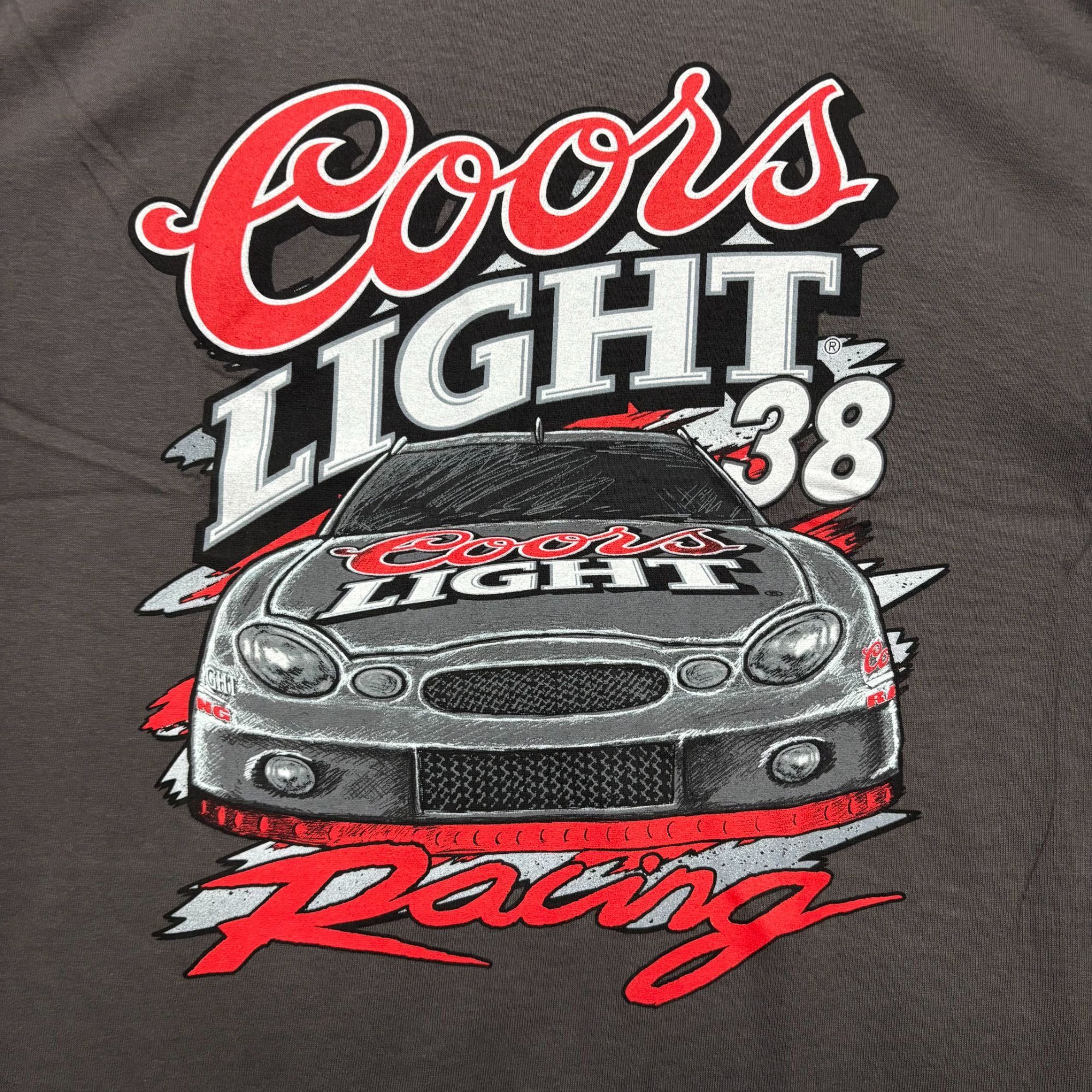 Other Coors Light Racing Team Number 38 Car Illustration Art Tee L Size US L / EU 52-54 / 3 - 2 Thumbnail
