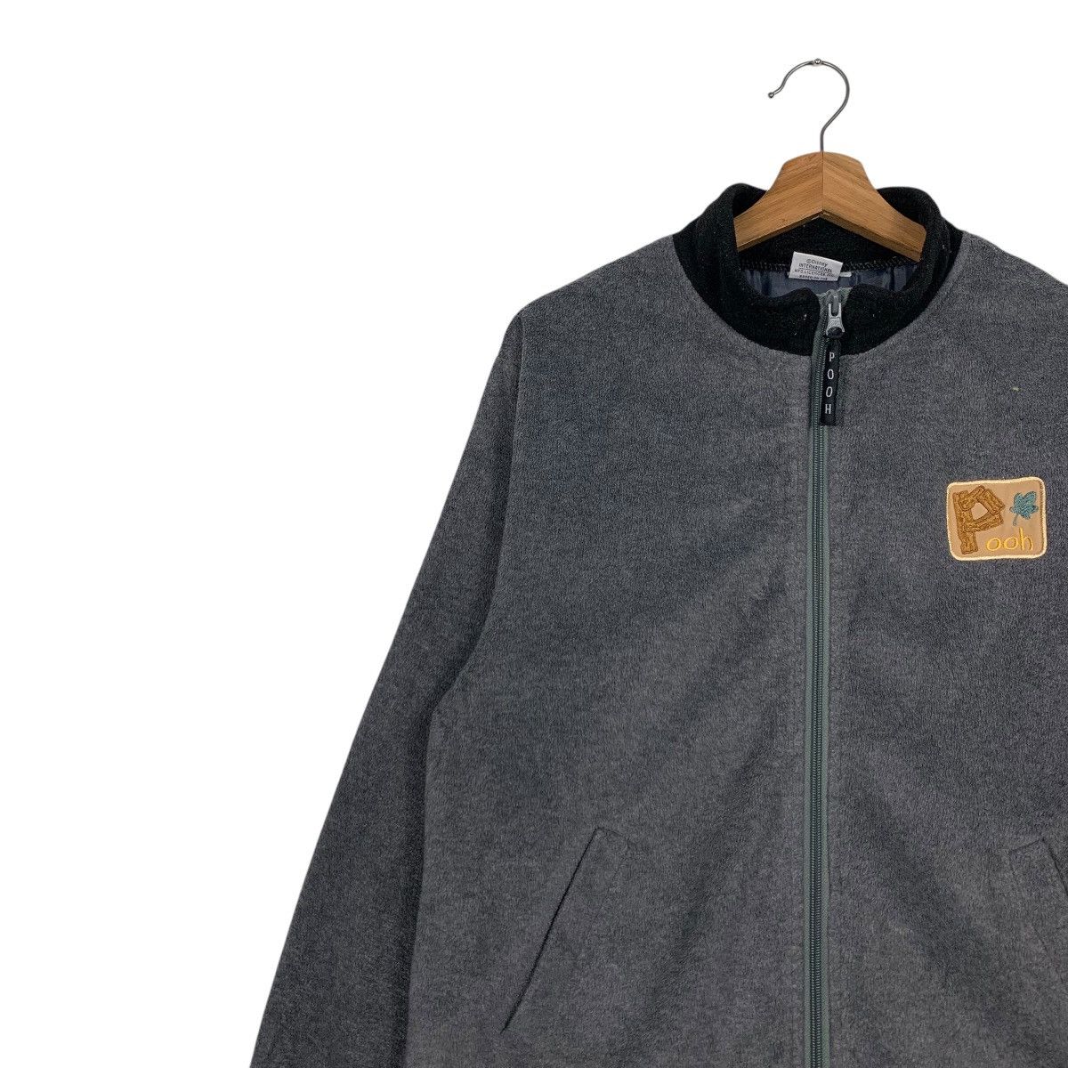 Cartoon Network Y2K Vintage POOH Fleece Bomber Jacket #2341-C105 Size US S / EU 44-46 / 1 - 8 Thumbnail