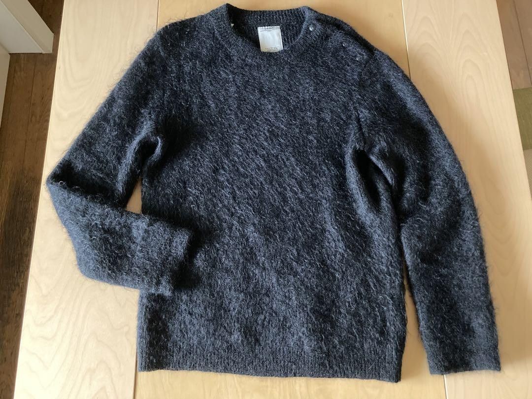 image of Visvim Mohair Sweater in Black, Men's (Size Medium)
