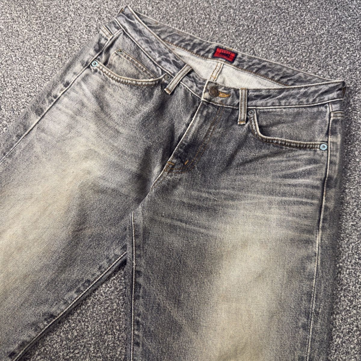 Seditionaries 🔥🇯🇵 Vintage 90s Edwin 503 Regular Low Rize Faded Denim Size US 31 - 3 Thumbnail
