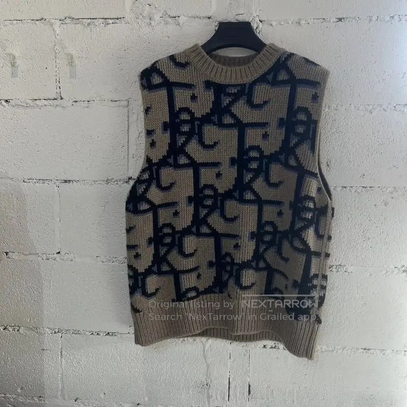 Dior Dior Khaki Cashmere Men's Sweater . Size US S / EU 44-46 / 1 - 1 Thumbnail