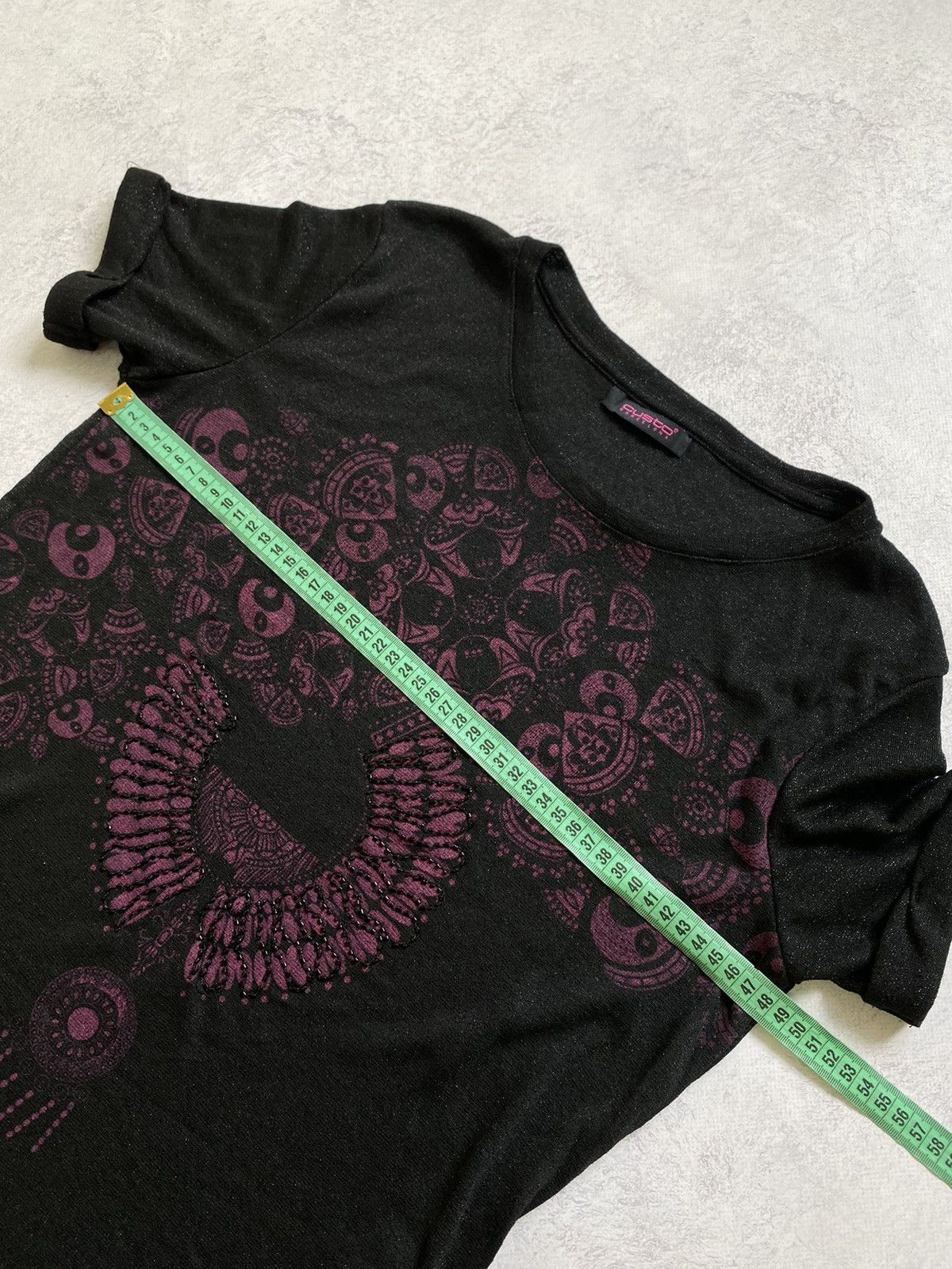 Custo Barcelona Custo Barcelona Womens Black Short Sleeve Top Size S Size S / US 4 / IT 40 - 12 Thumbnail