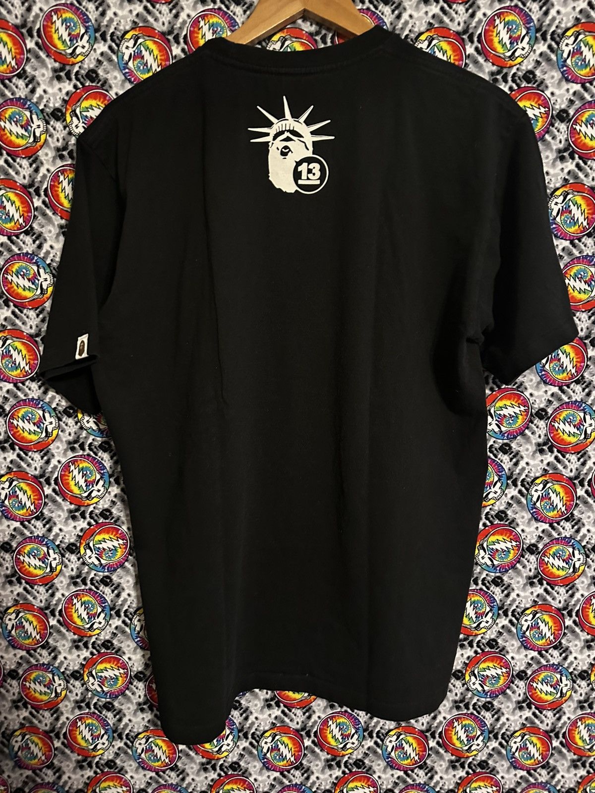 Bape Bape New York 13th Anniversary Ape Head Tee Size US XL / EU 56 / 4 - 2 Thumbnail