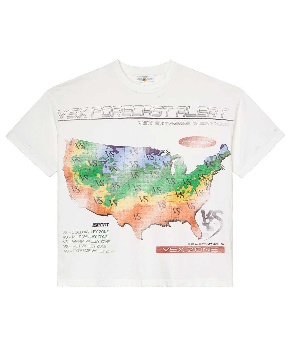 Vale Forever Weatherman Tee White Size US M / EU 48-50 / 2 - 1 Thumbnail