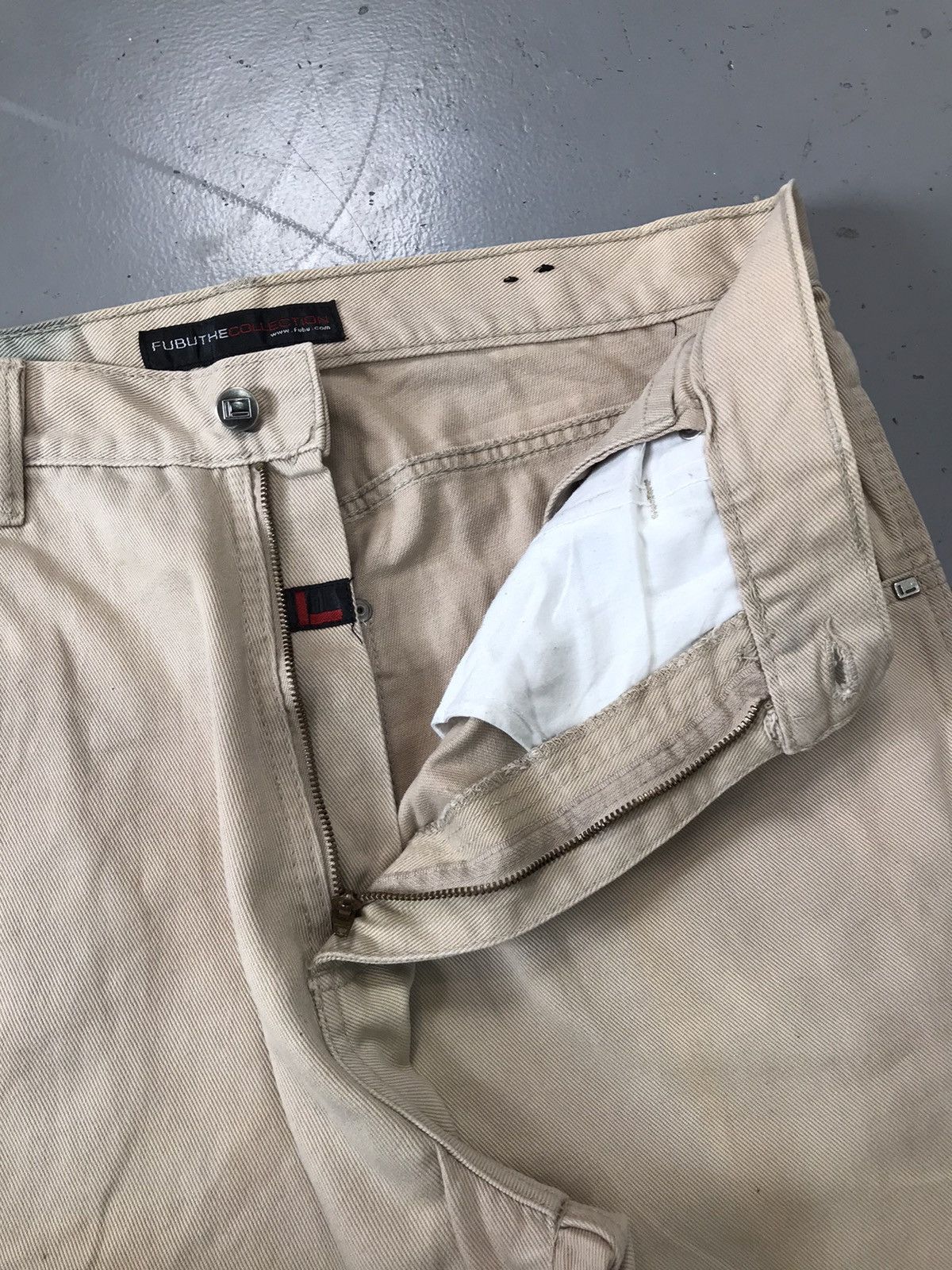 Fubu × Vintage Vintage Fubu the collection logo embroidered denim pant Size US 38 / EU 54 - 5 Thumbnail