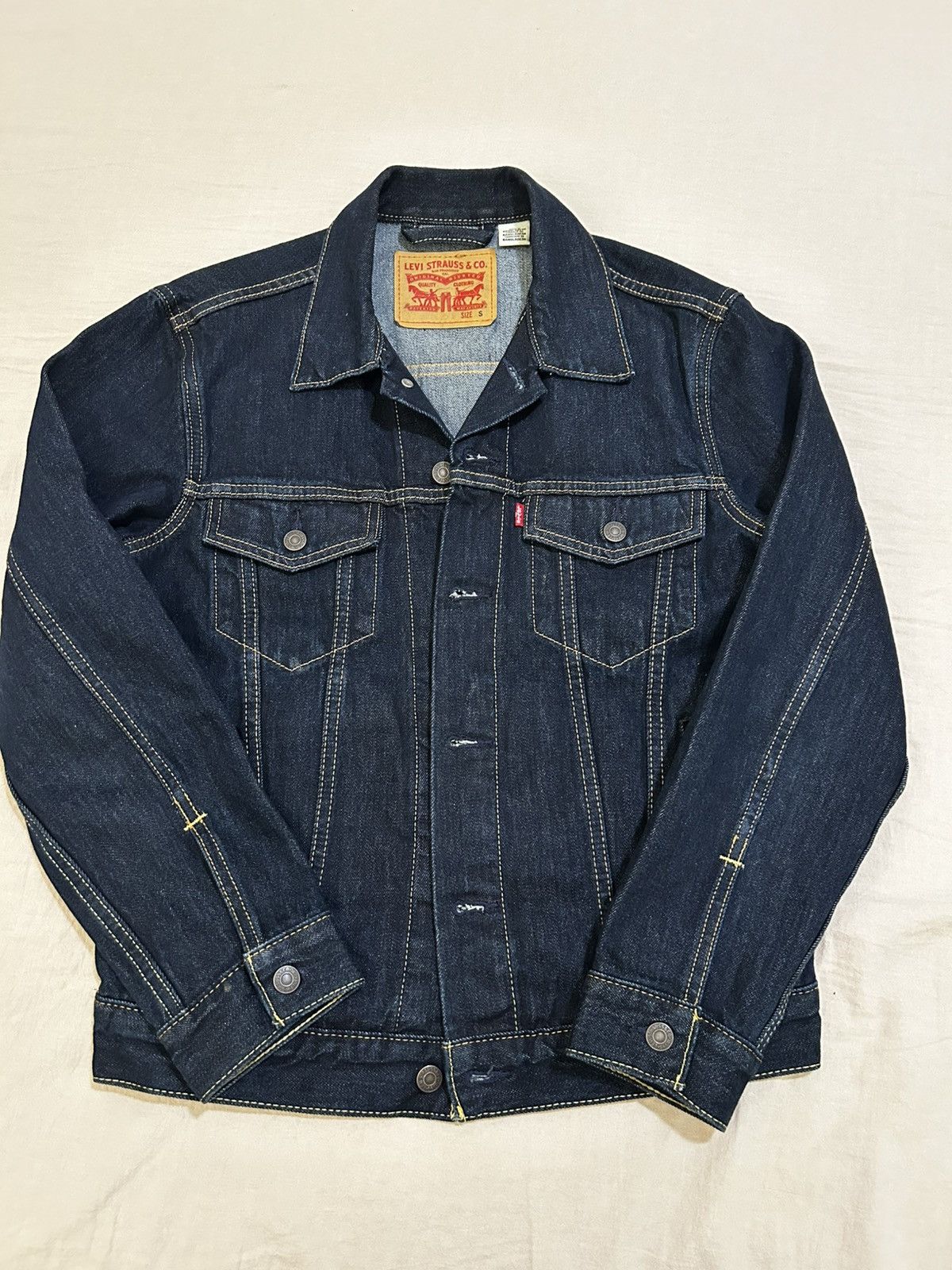 Levi's Levis brand new denim jacket Size US S / EU 44-46 / 1 - 1 Thumbnail