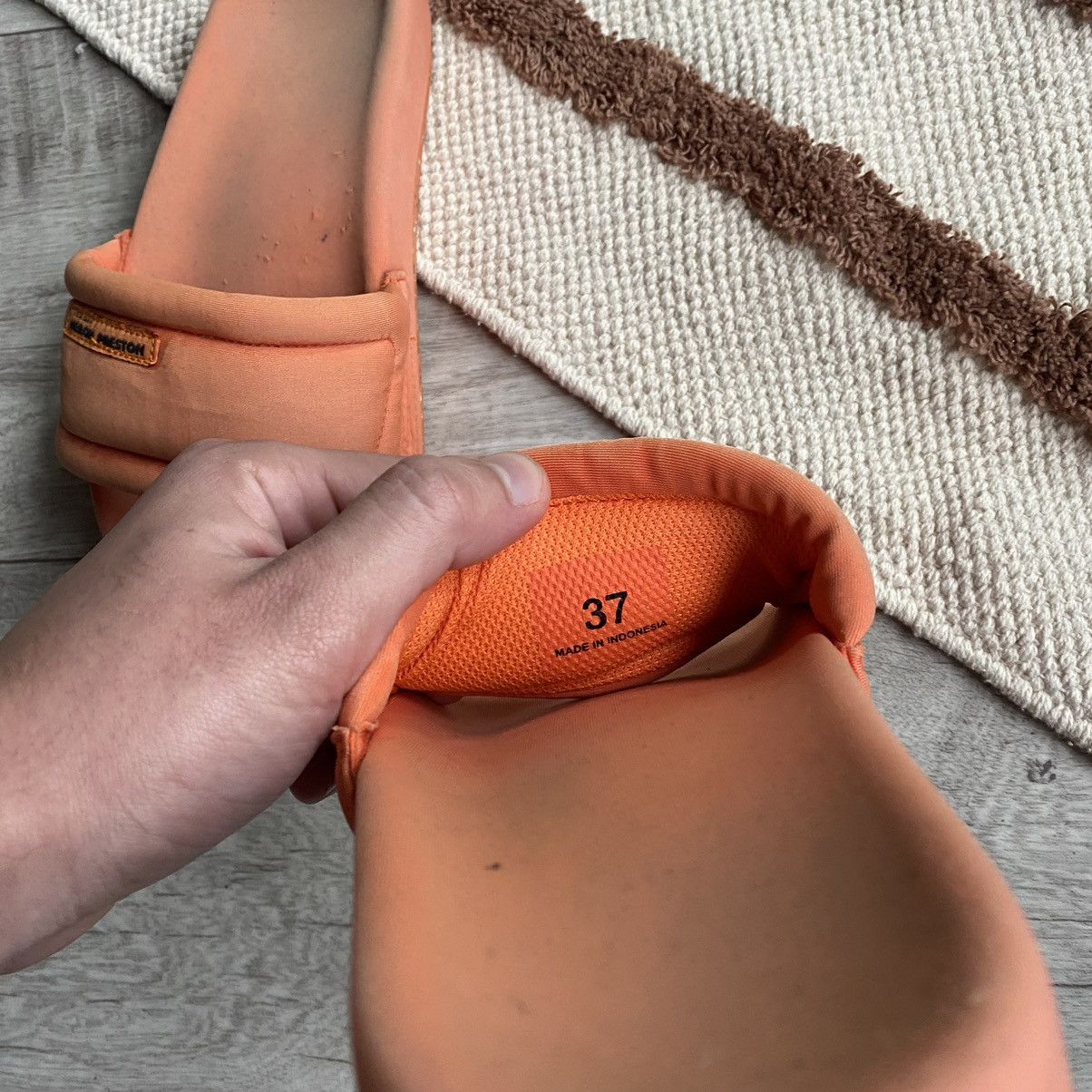 Heron Preston HERON PRESTON ORANGE SLIDES SHOES Size US 7 / IT 37 - 8 Thumbnail