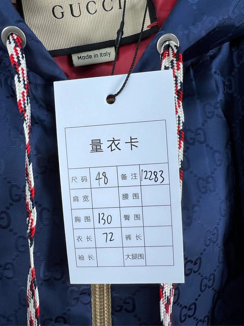 Gucci Gucci Lao Huaman LOGO windbreaker jacket 2503-Nextarrow Size US M / EU 48-50 / 2 - 5 Thumbnail
