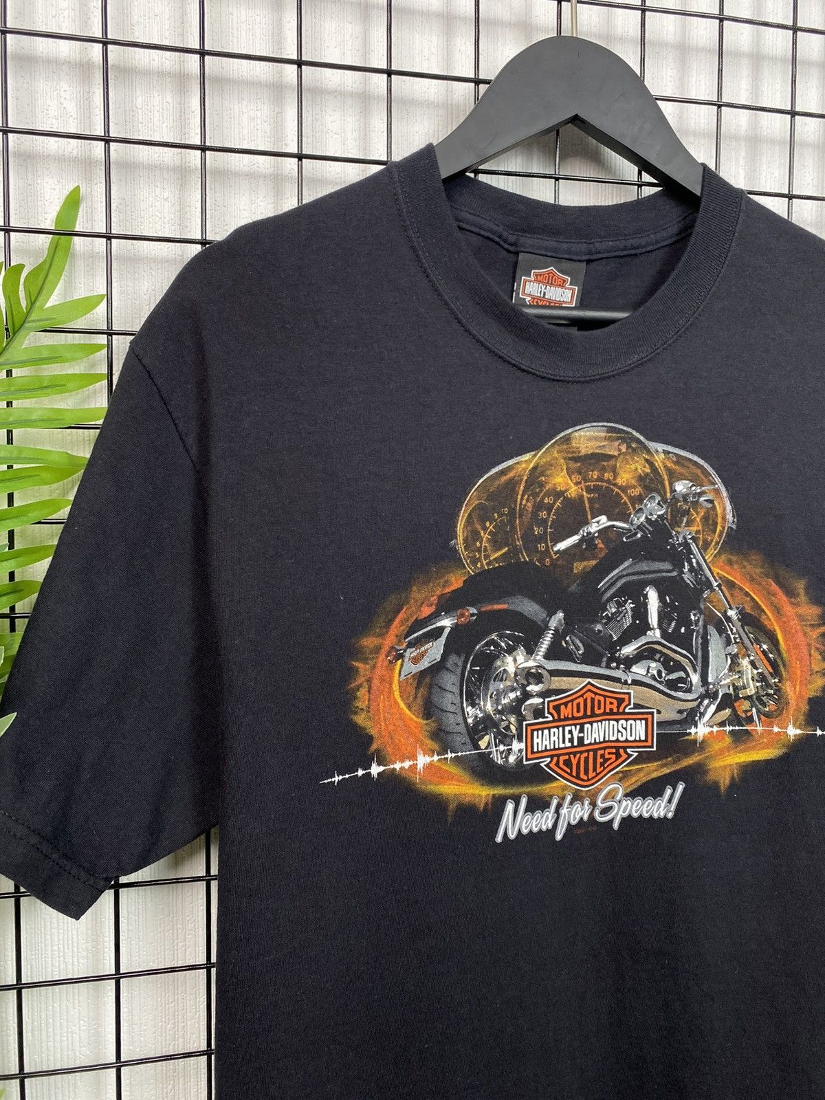 Hanes Harley Davidson rare T Shirt Oman Muscat Sultanate men Black Size US L / EU 52-54 / 3 - 4 Thumbnail
