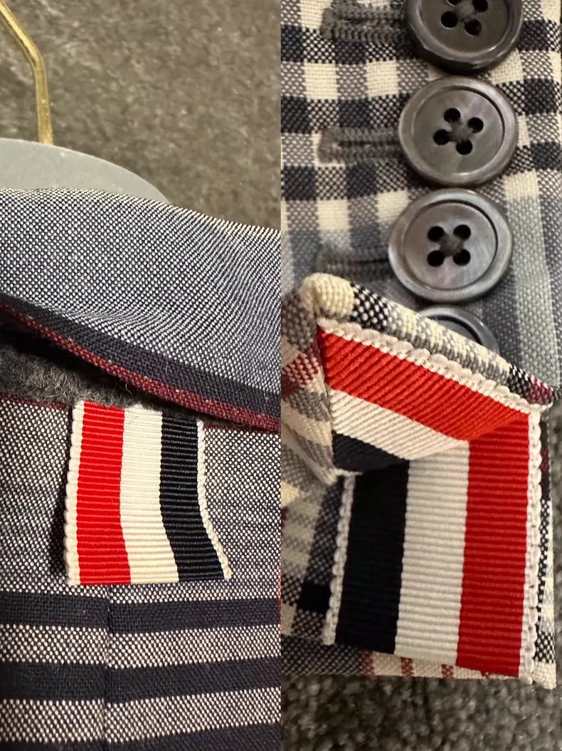 Thom Browne Thom Browne Cool plaid thin suit Size M / US 6-8 / IT 42-44 - 5 Thumbnail