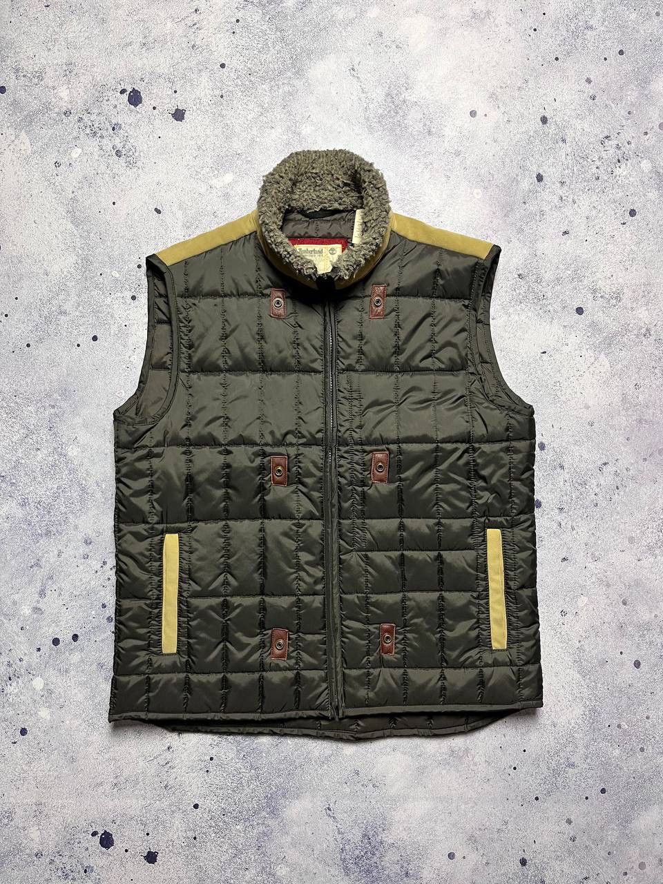 Timberland Timberland 90’s Vintage Brown Puffer Vest Size US M / EU 48-50 / 2 - 1 Thumbnail