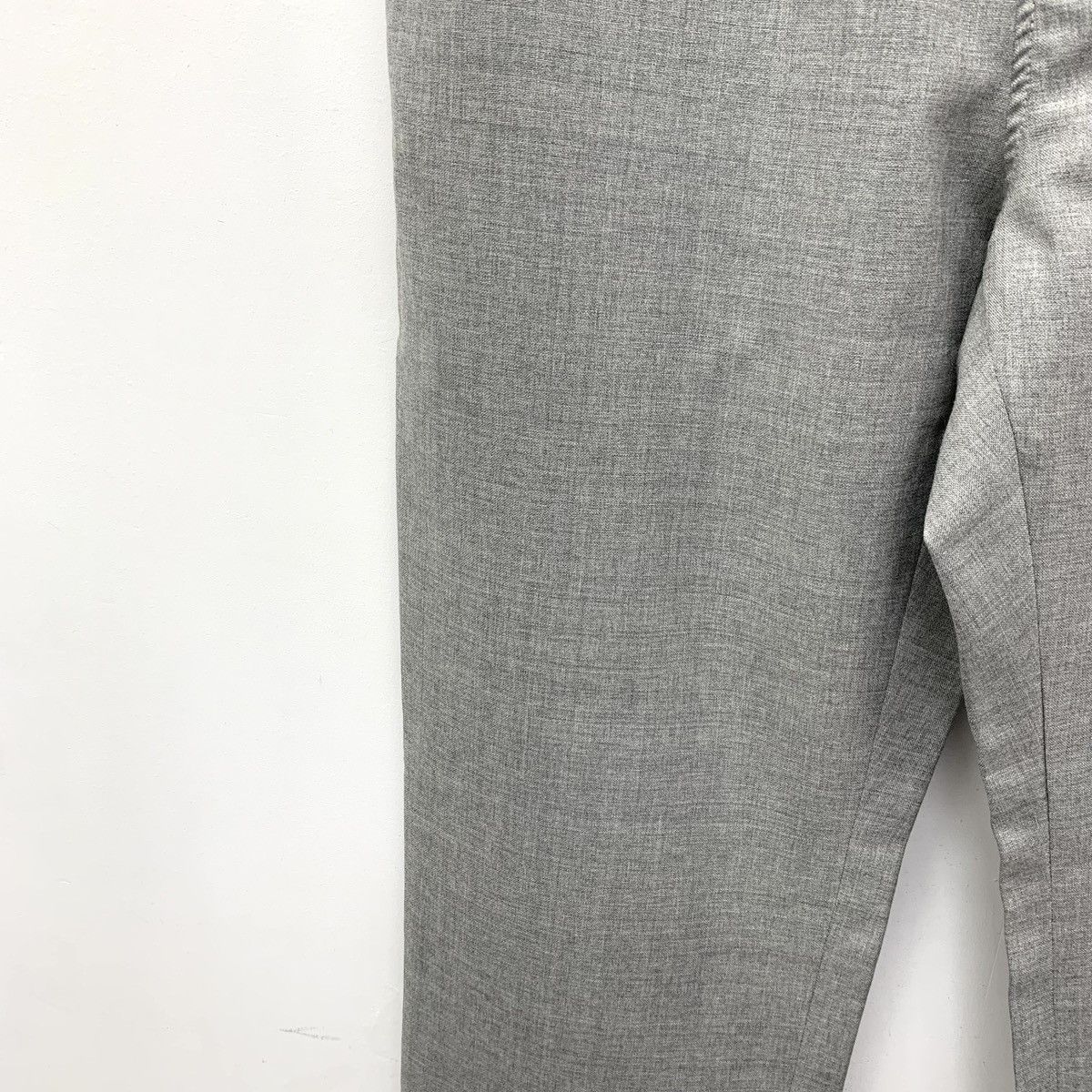 Givenchy Givenchy Grey Wool Casual Pants K26WX Size 25" / US 0 / IT 36 - 4 Thumbnail
