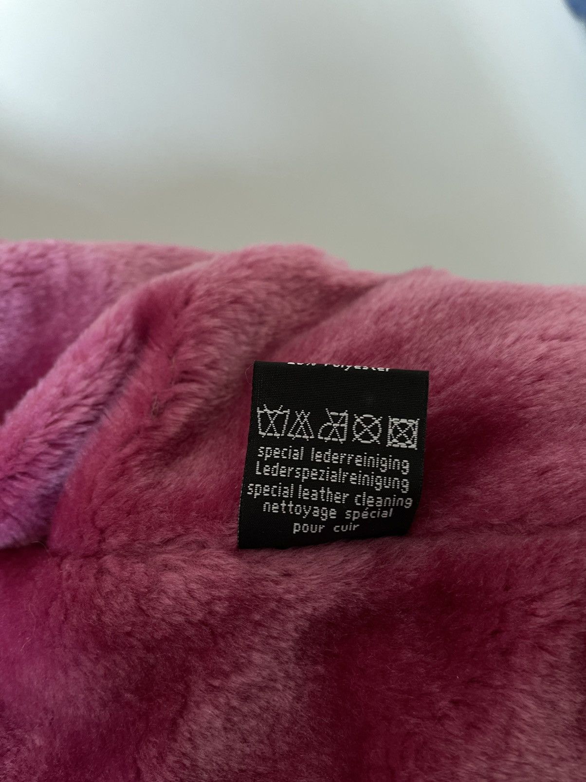 Japanese Brand Vintage Y2k Faux Fur Pink Suede Leather Japan Archive Jacket Size L / US 10 / IT 46 - 11 Thumbnail