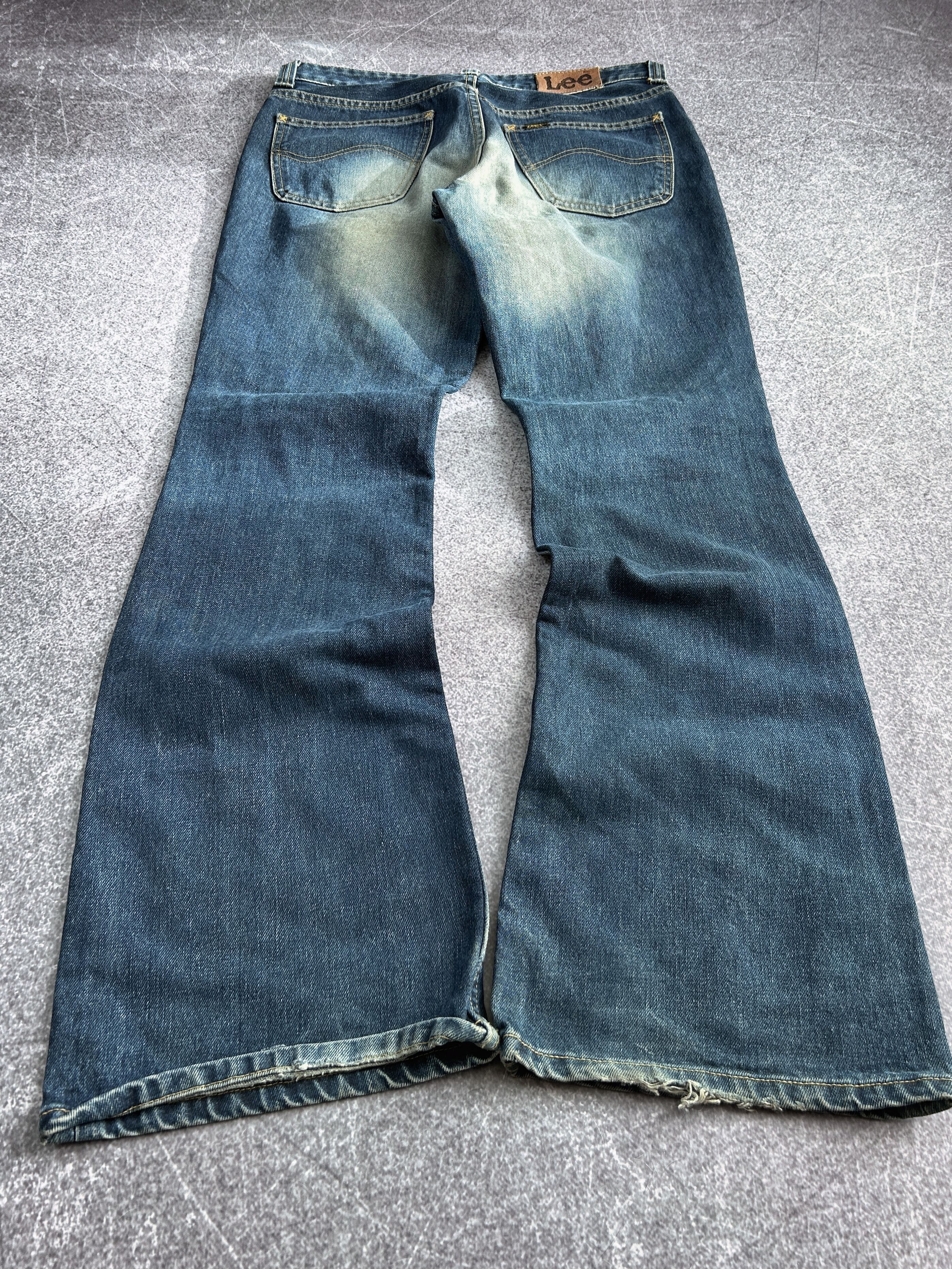 Designer VTG JAPANESE HYSTERIC GLAMOUR STYLE FLARED FADED JEANS 90S Size US 32 / EU 48 - 4 Thumbnail