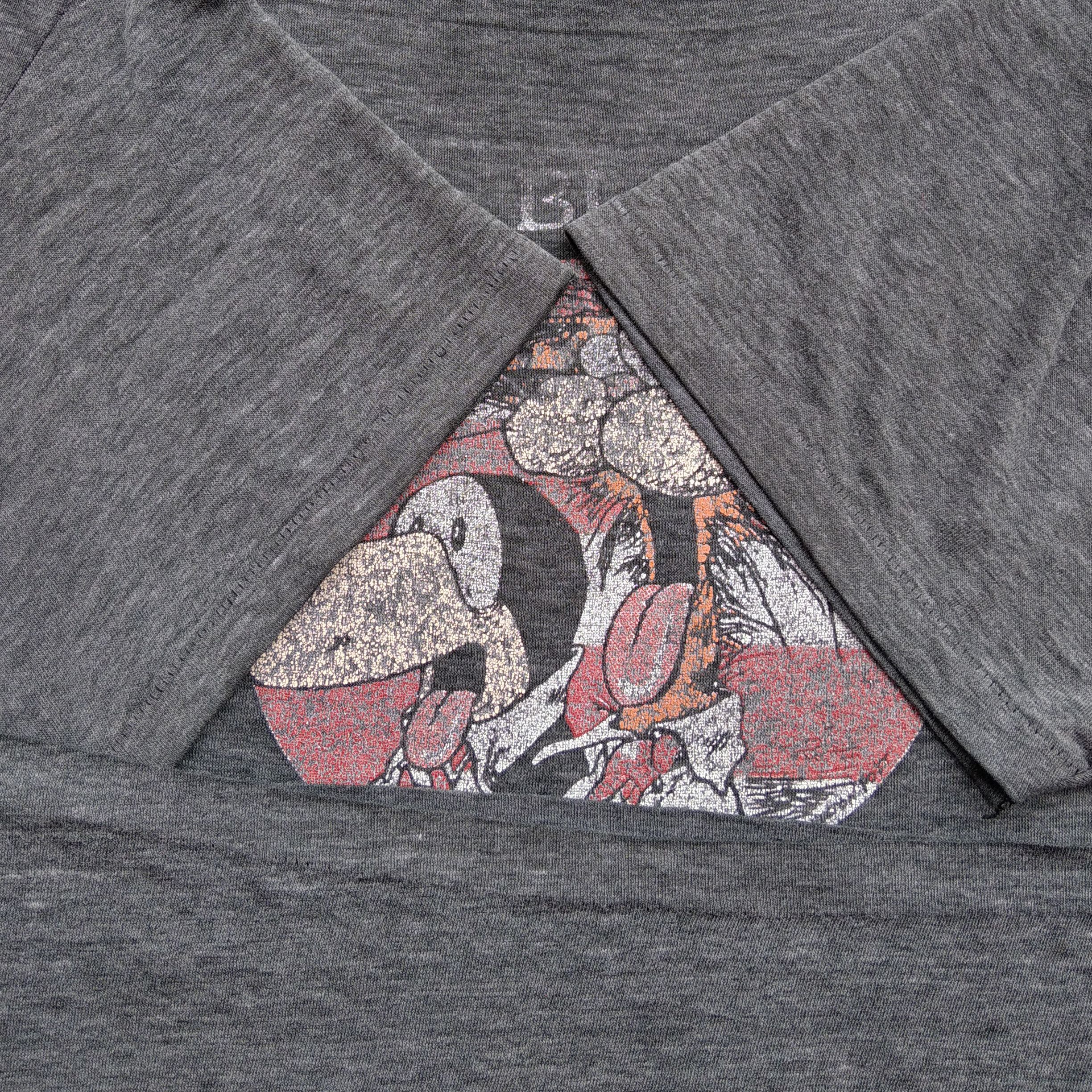 4GSELLER Vintage 80's Thrashed BILL AND OPUS Tag Hanes Made In USA Size US L / EU 52-54 / 3 - 5 Thumbnail