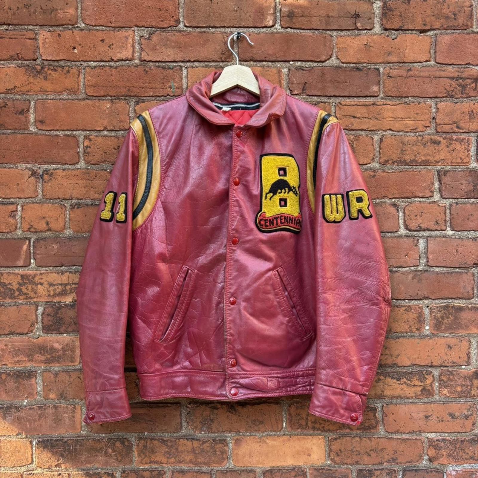 Other Vintage centennial bucks football letterman’s leather jacket Size US M / EU 48-50 / 2 - 1 Thumbnail