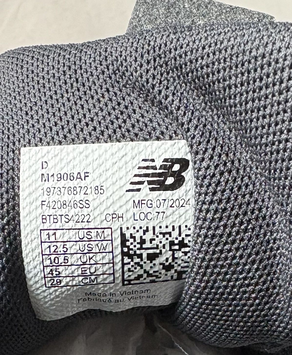 New Balance 1906AF Size US 11 / EU 44 - 9 Thumbnail