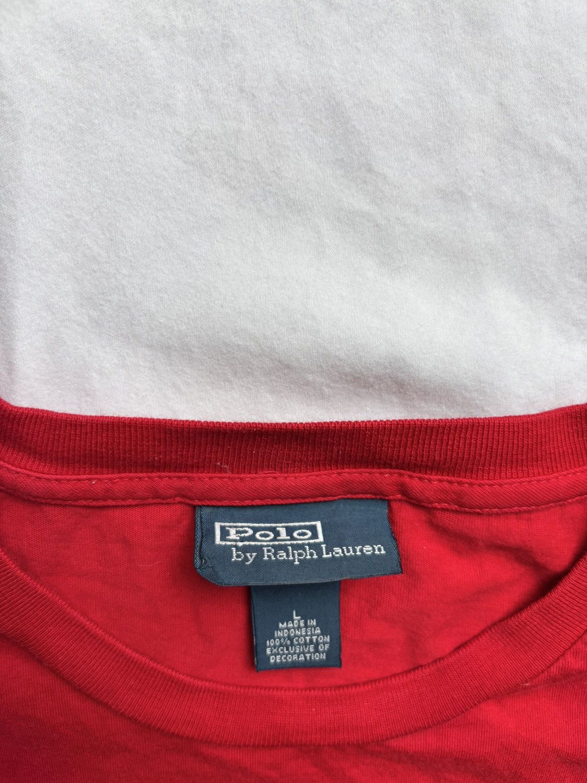 Polo Ralph Lauren Polo Ralph Lauren Classic Red Logo T-Shirt – Size L Size US L / EU 52-54 / 3 - 2 Thumbnail