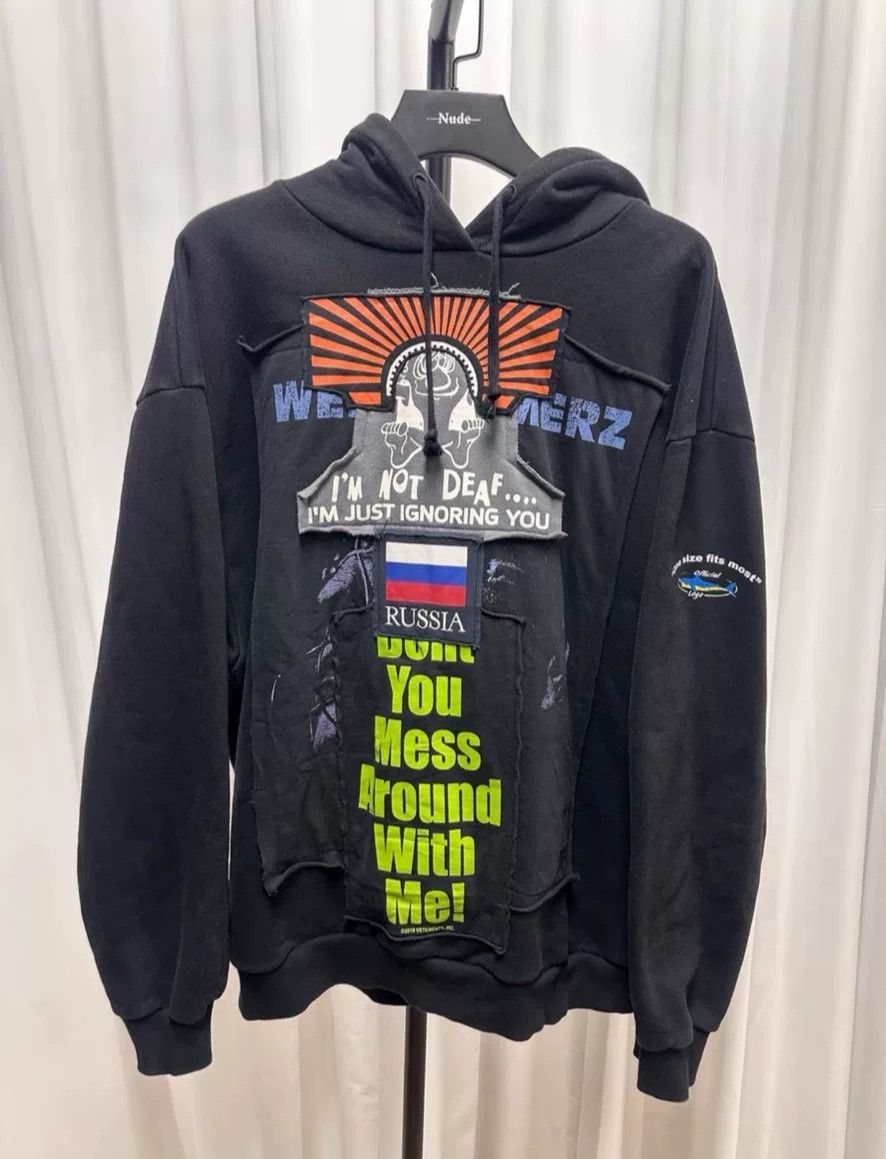 Vetements vetements graphic sweatshirt with complex design Size US M / EU 48-50 / 2 - 1 Thumbnail