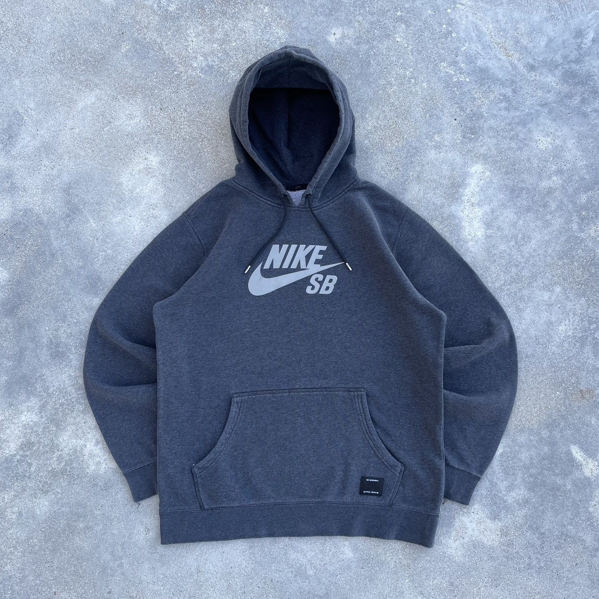 Japanese Brand × Vintage Crazy vintage Y2K Nike SB punk cyber grunge skater hoodie Size US M / EU 48-50 / 2 - 1 Thumbnail