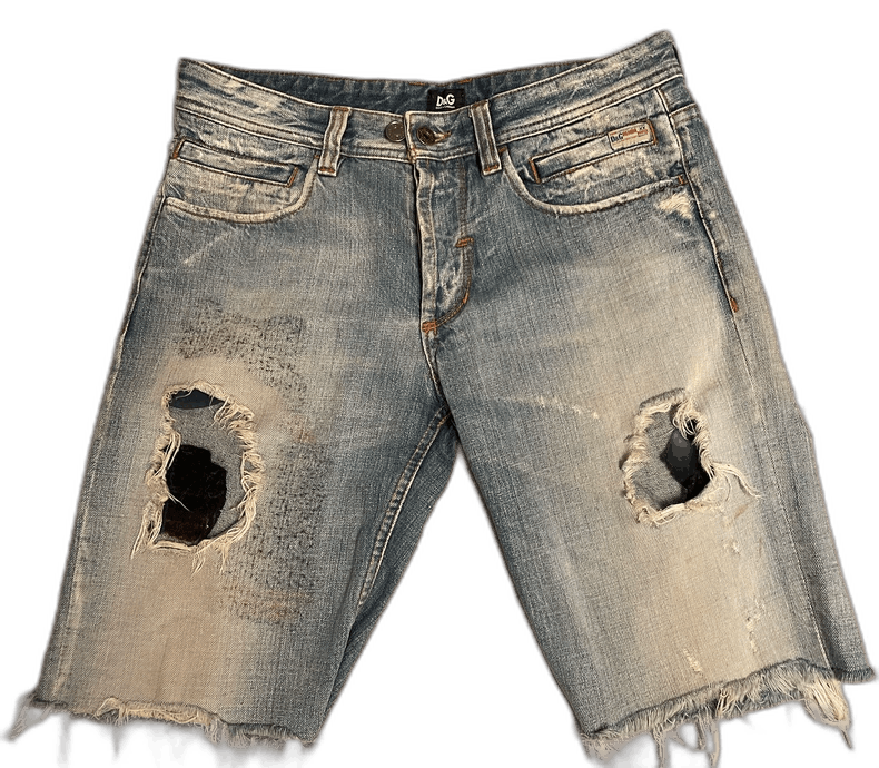 Dolce & Gabbana Dolce&Gabbana Short Denim Pants Size US 30 / EU 46 - 1 Thumbnail