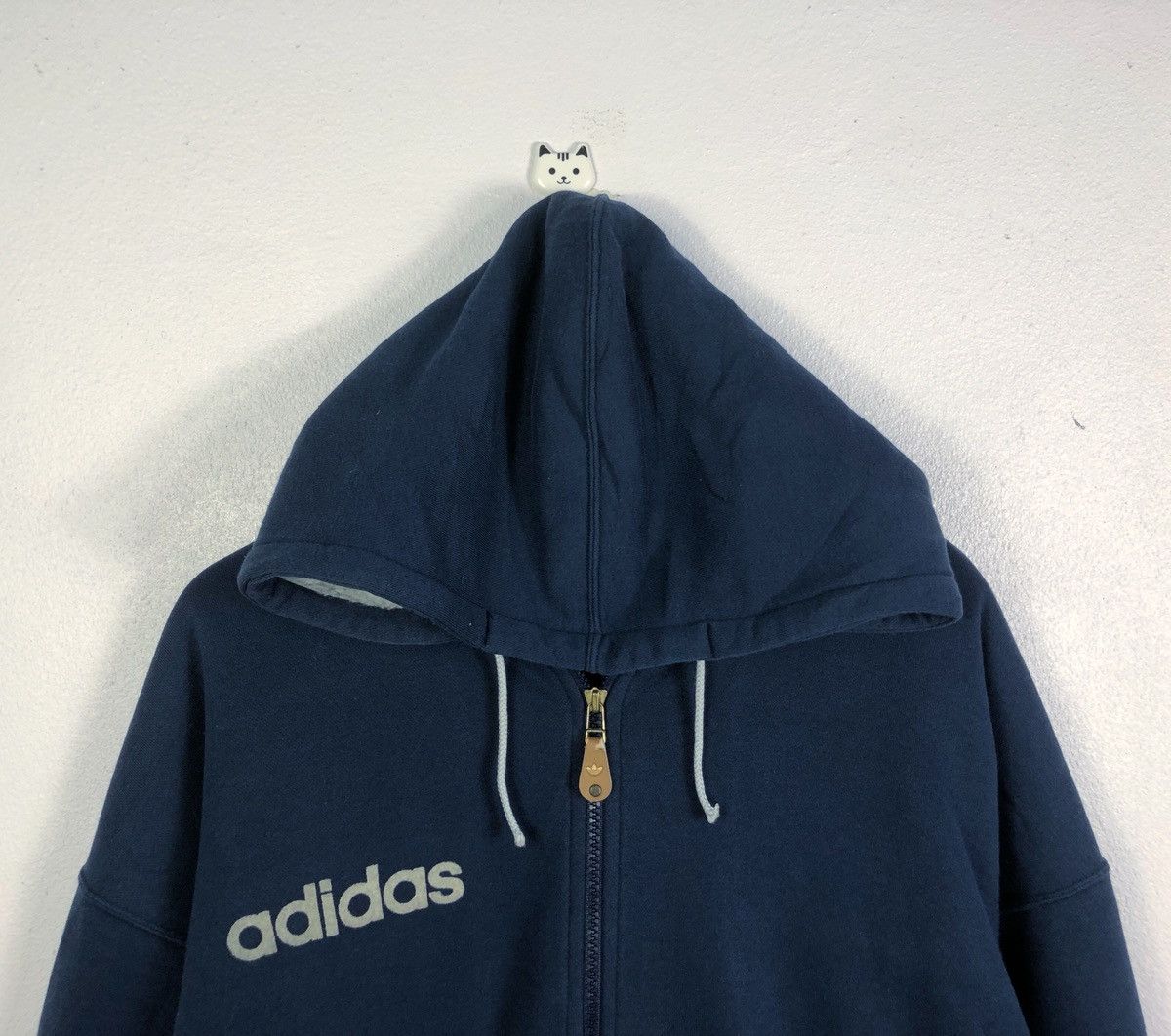 Adidas Rare Vintage Adidas X Descente Spellout Hoodie Zipper Jacket Size US L / EU 52-54 / 3 - 2 Thumbnail