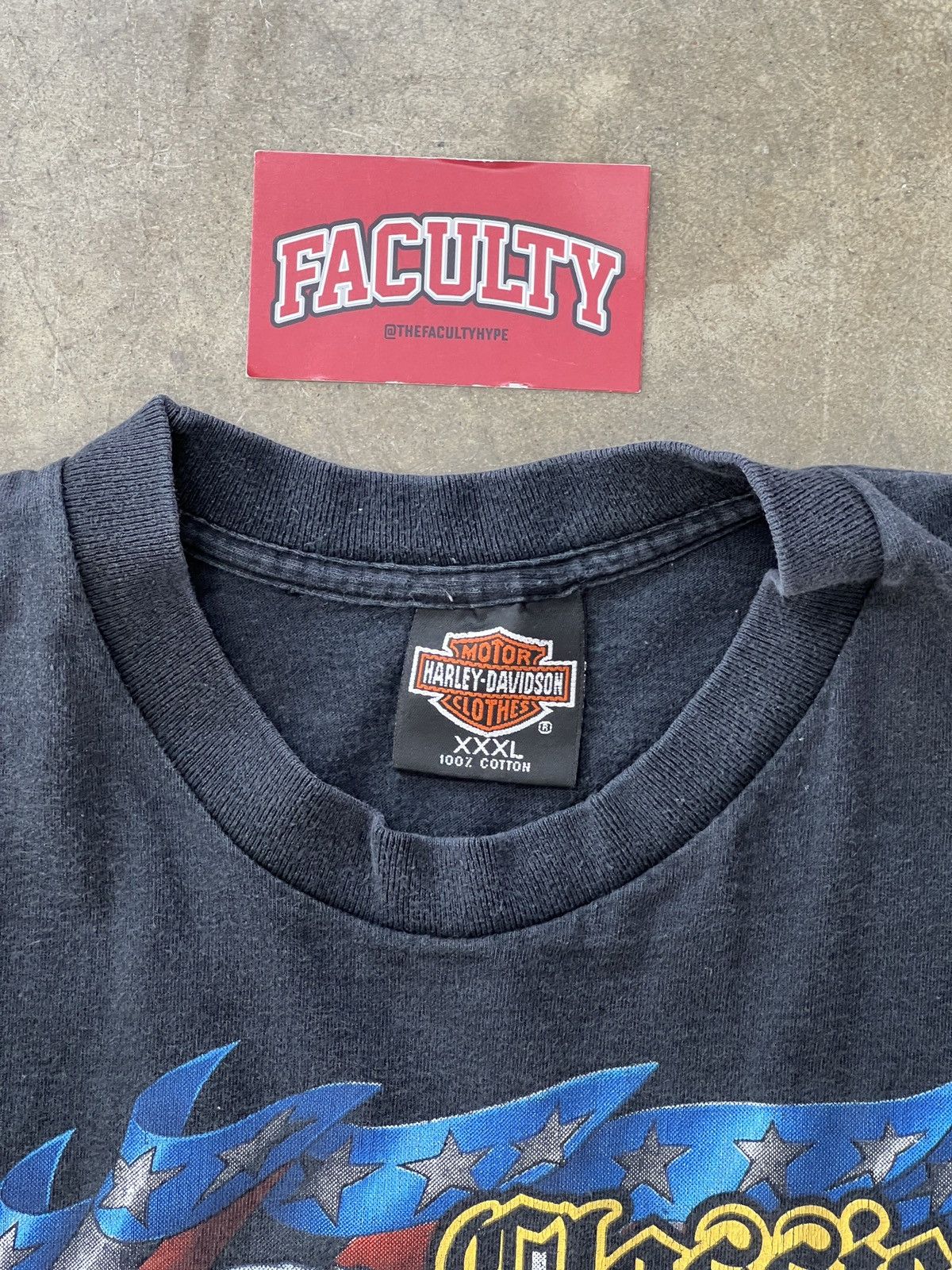 Harley Davidson Vintage 1991 Harley Davidson Classic Ride Eagle Tee XXXL Size US XXL / EU 58 / 5 - 3 Thumbnail