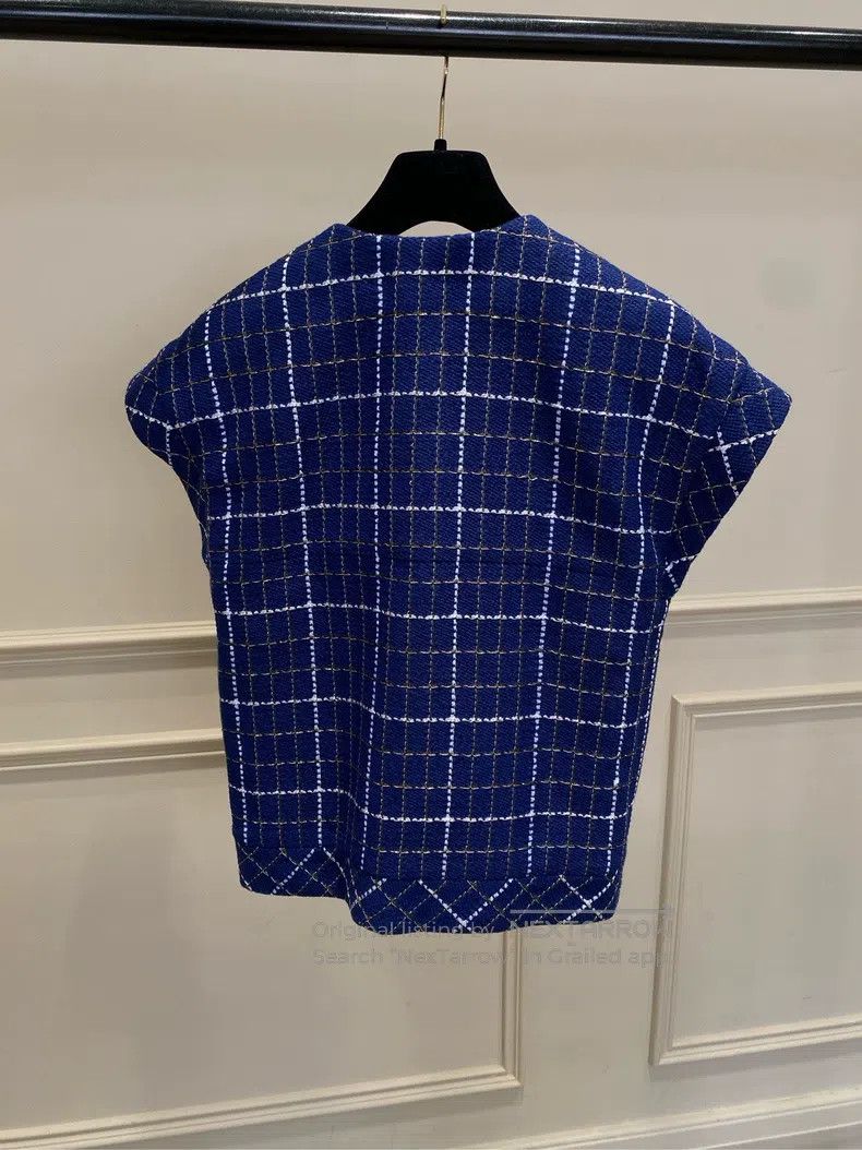 Other Chanel 20-year-old station series blue vest Size XXS / US 00 / IT 34 - 2 Thumbnail