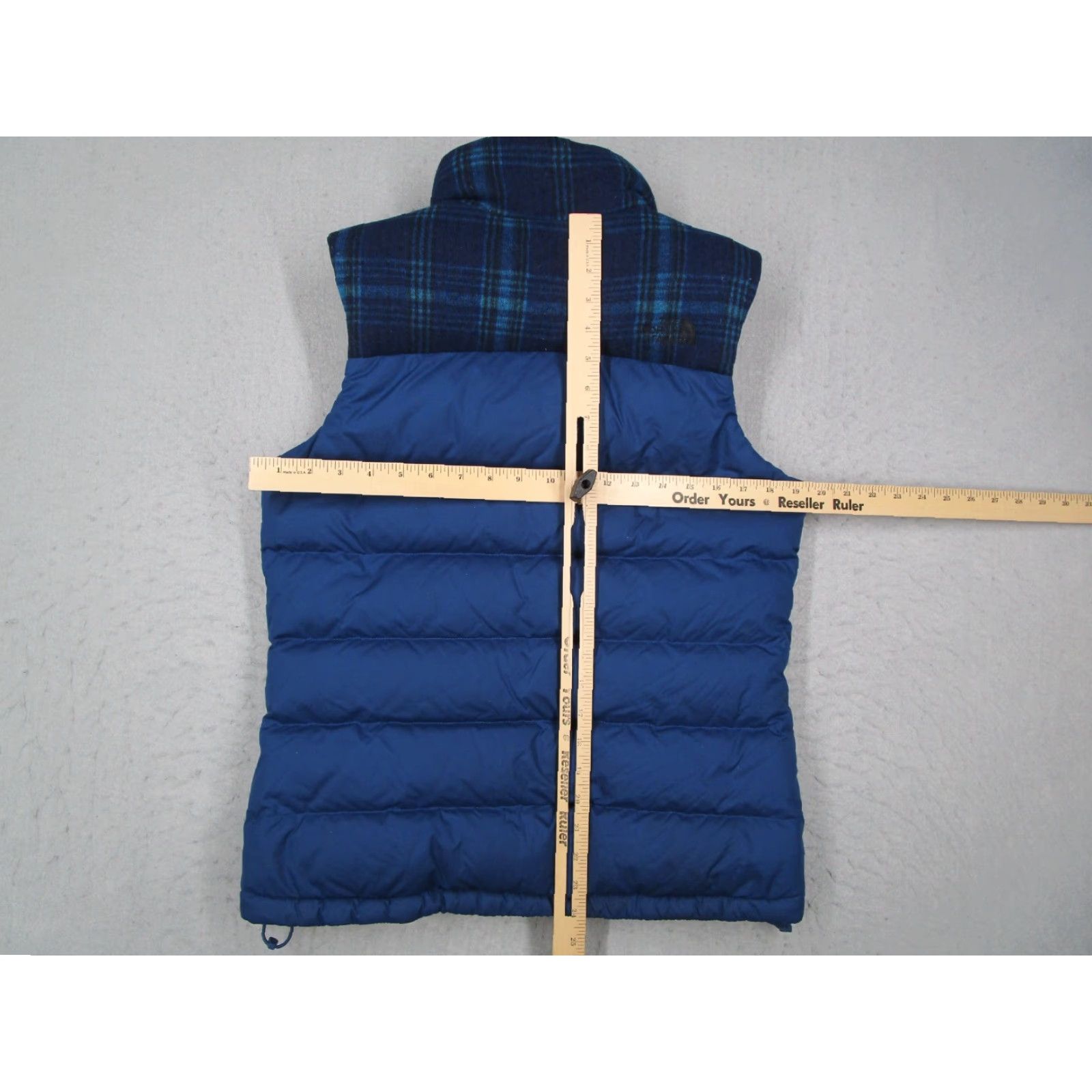The North Face The North Face Vest Women Medium Blue 700 Down Full Zip Quilted Puffer Gorpcore Size M / US 6-8 / IT 42-44 - 5 Thumbnail