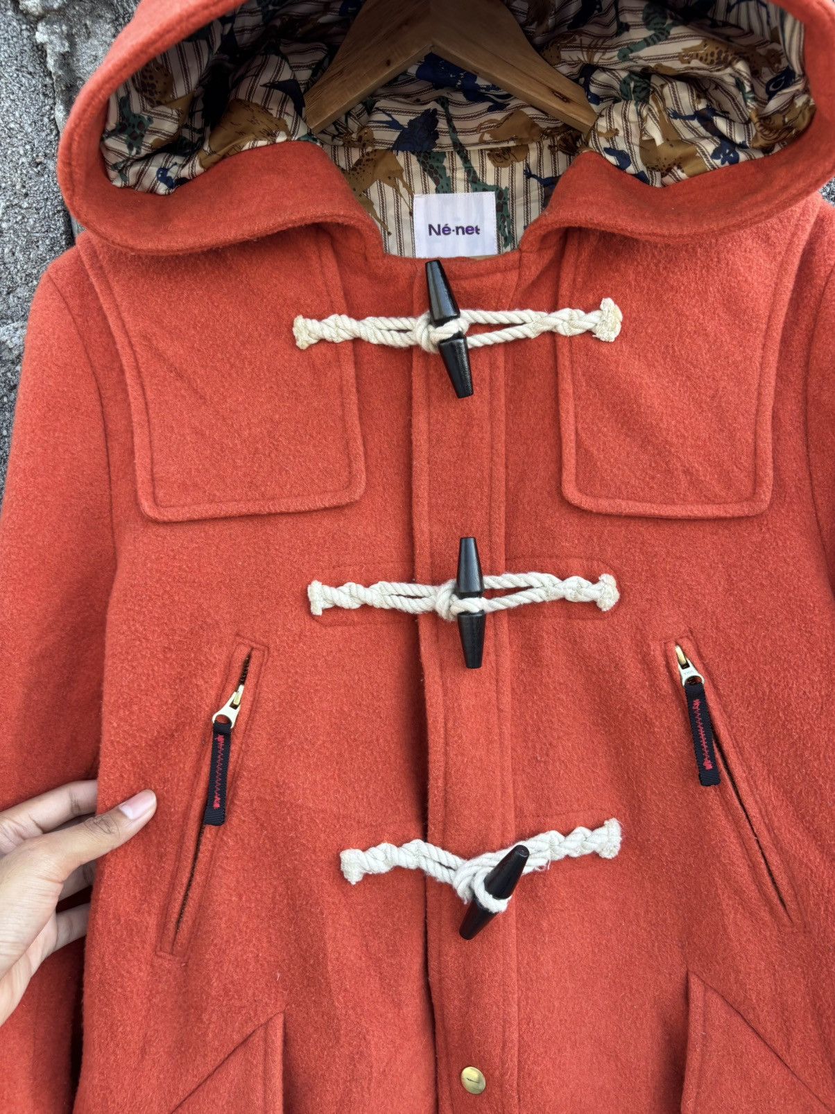 Ne-Net 🍊 Issey Miyake Ne-net Duffel Jacket Size US M / EU 48-50 / 2 - 4 Thumbnail