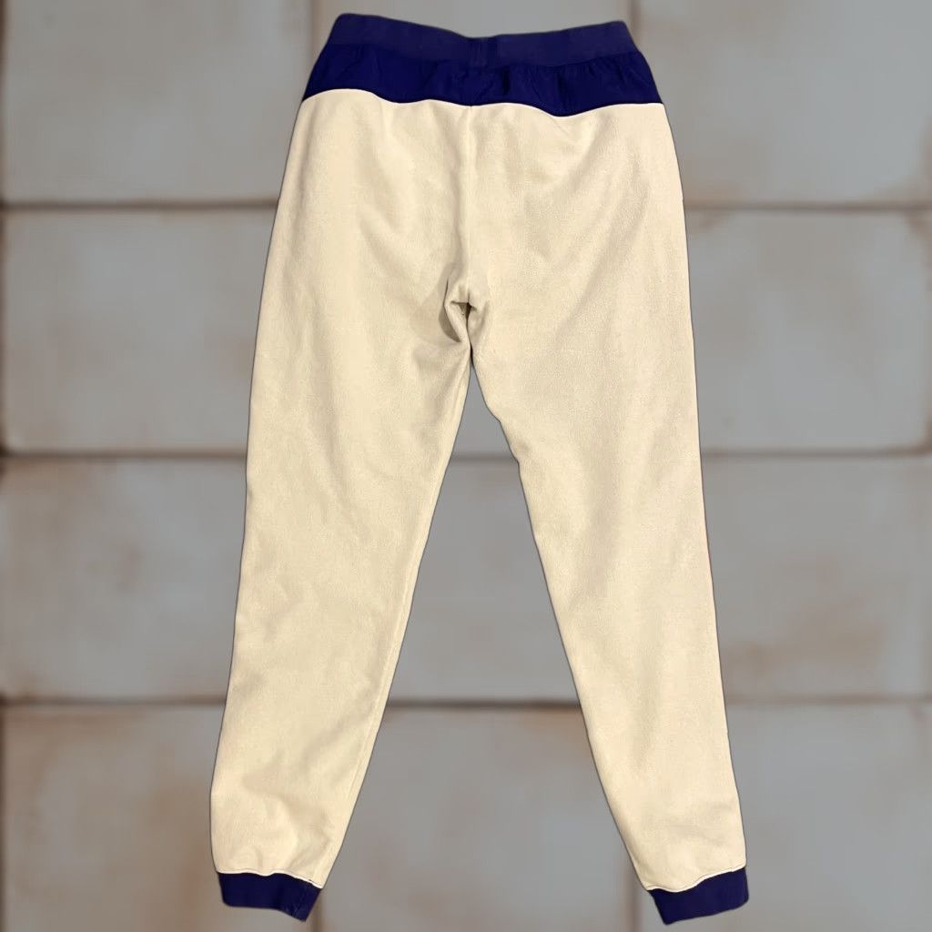 Nike Nike Polar Fleece Joggers Pants Womens M Beige Red Stripe Purple Cuffs Swoosh Size 32" / US 10 / IT 46 - 1 Thumbnail