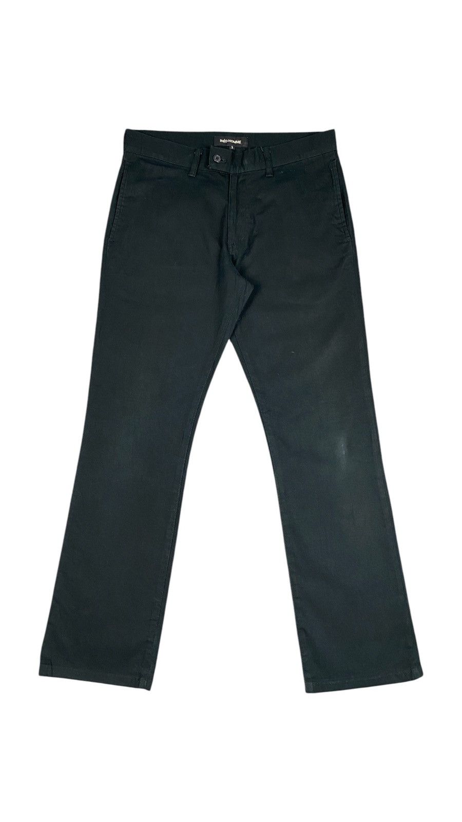 Yohji Yamamoto Yohji Yamamoto Ined Homme Straight Black Pant Size US 32 / EU 48 - 1 Thumbnail