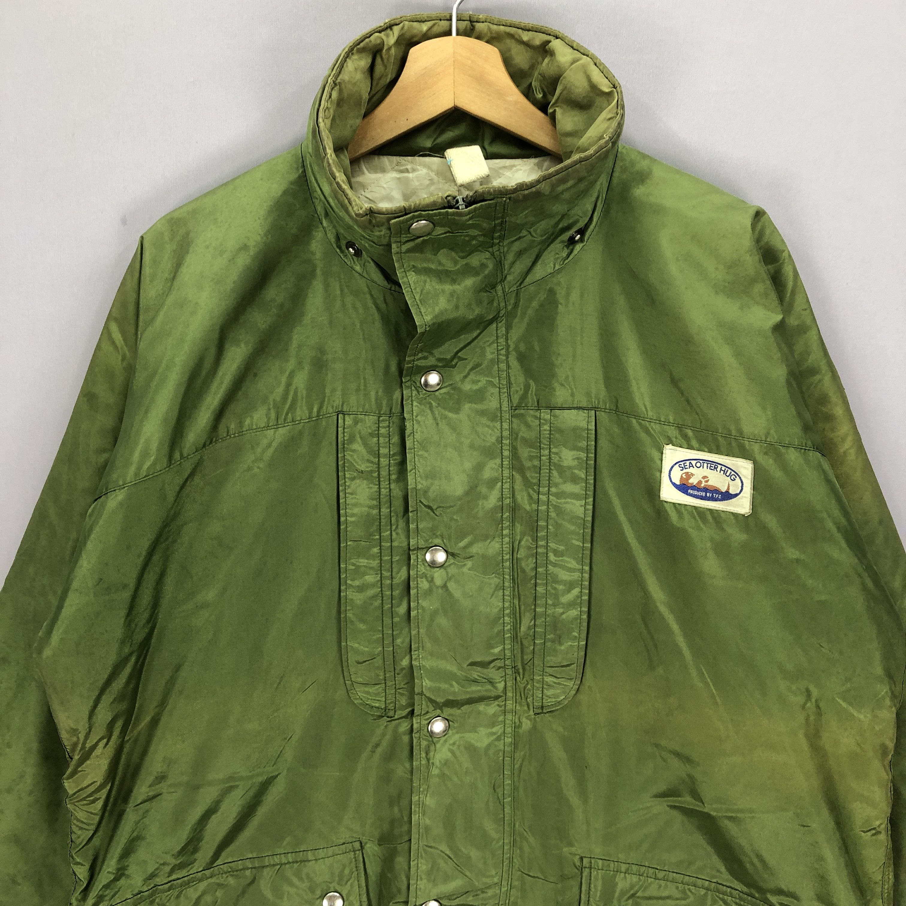 Vintage Vintage Sea Otter Hug Jacket Large Windbreaker Jacket Size US L / EU 52-54 / 3 - 2 Thumbnail