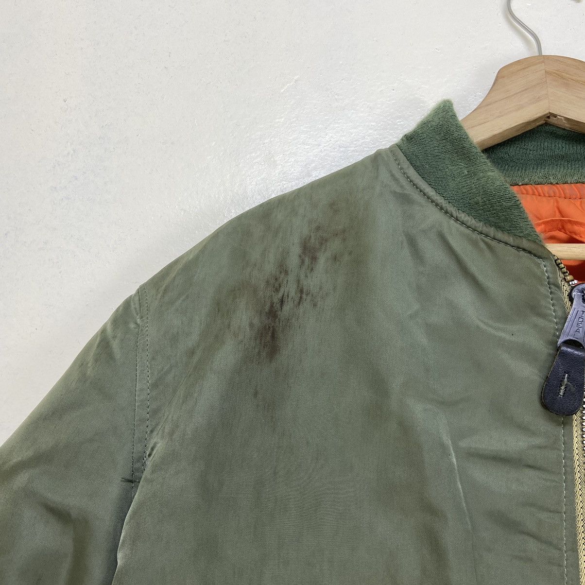 Alpha Industries Vintage Alpha Industries Bomber Flight MA-1 Jacket Size US L / EU 52-54 / 3 - 4 Thumbnail