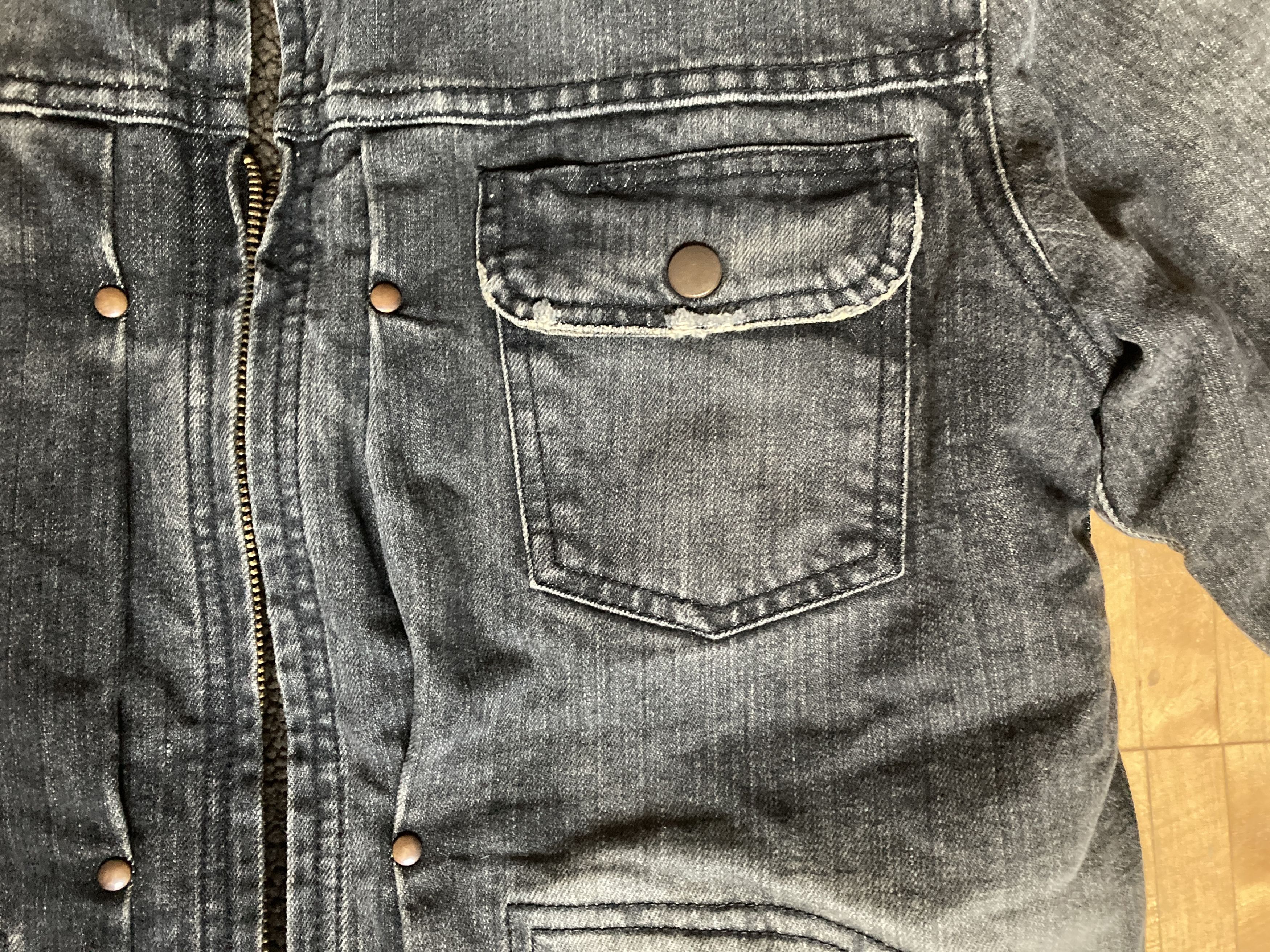 Eternal × Japanese Brand Eternal Bleached Insulated Denim Jacket Size US M / EU 48-50 / 2 - 4 Thumbnail