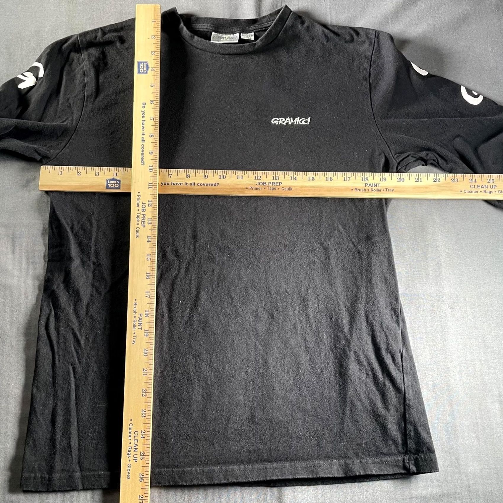 Gramicci Gramicci Shirt Mens Medium Black Long Sleeve Crewneck G Spell Out Logo USA Rare Size US M / EU 48-50 / 2 - 5 Thumbnail