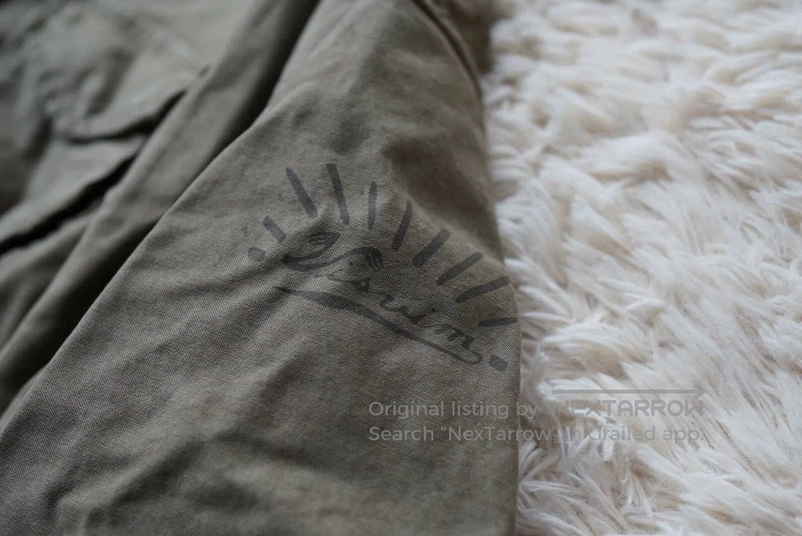 Visvim Beige Utility Jacket with Pockets - Size S. Size US S / EU 44-46 / 1 - 2 Thumbnail