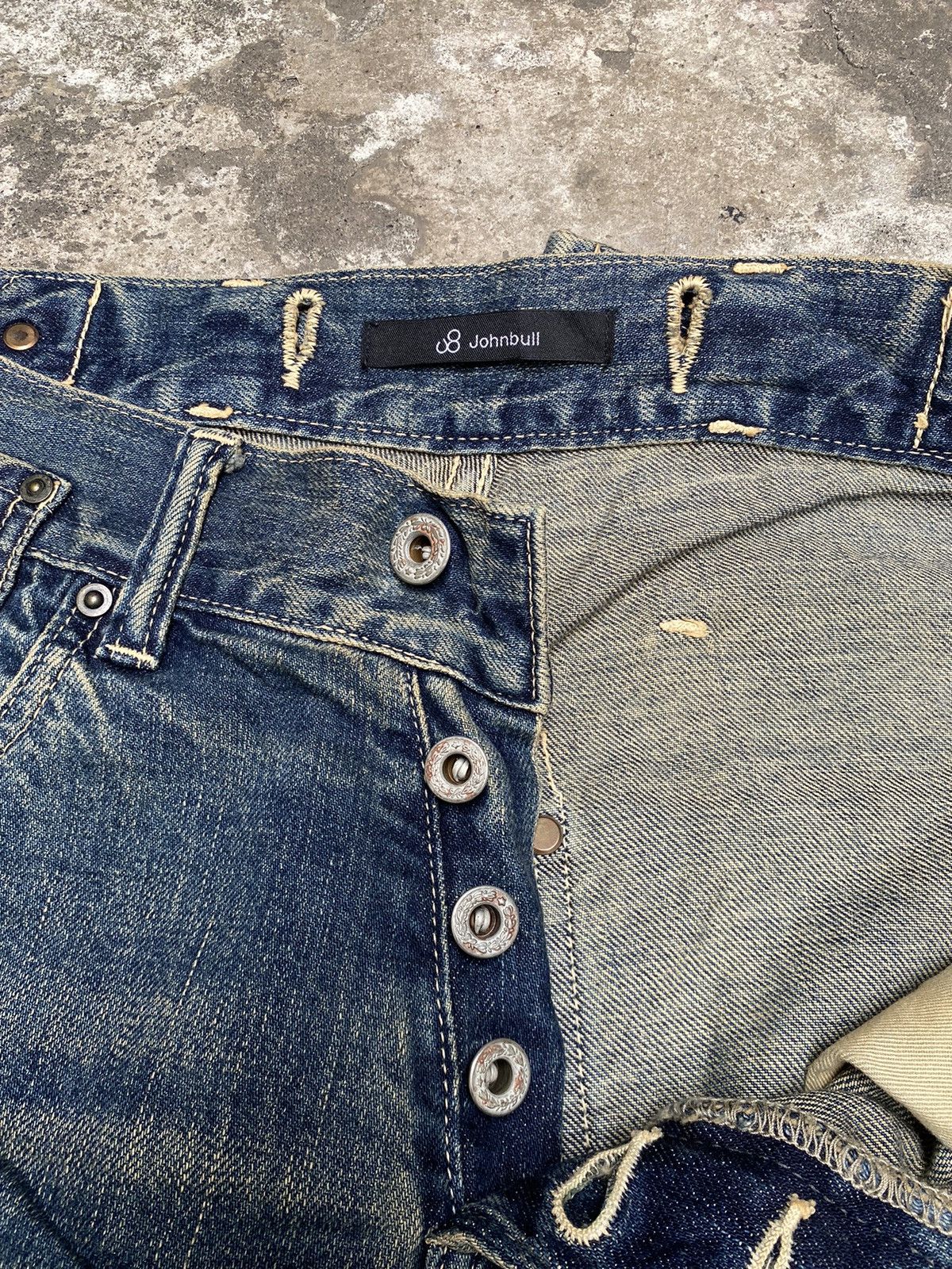 Johnbull Vintage Johnbull Selvedge Carpenter Buckleback Denim Size US 32 / EU 48 - 4 Thumbnail