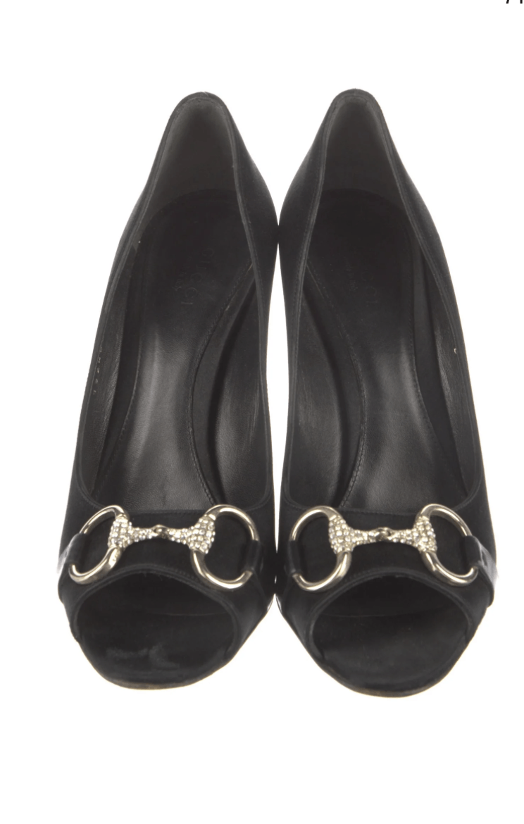 Horsebit Accent Pumps