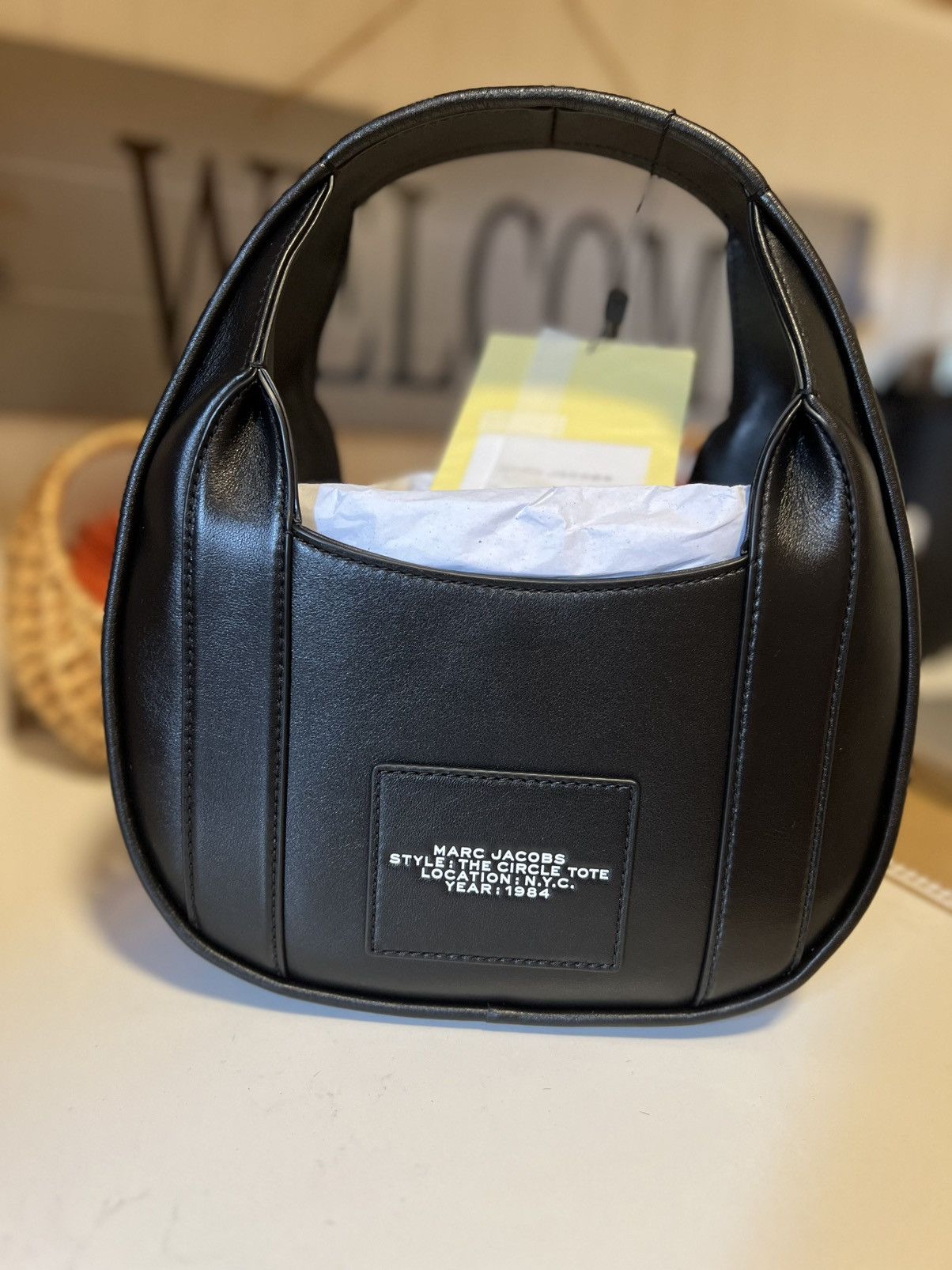 Marc Jacobs Marc Jacob’s black leather hand bag Size ONE SIZE - 1 Thumbnail