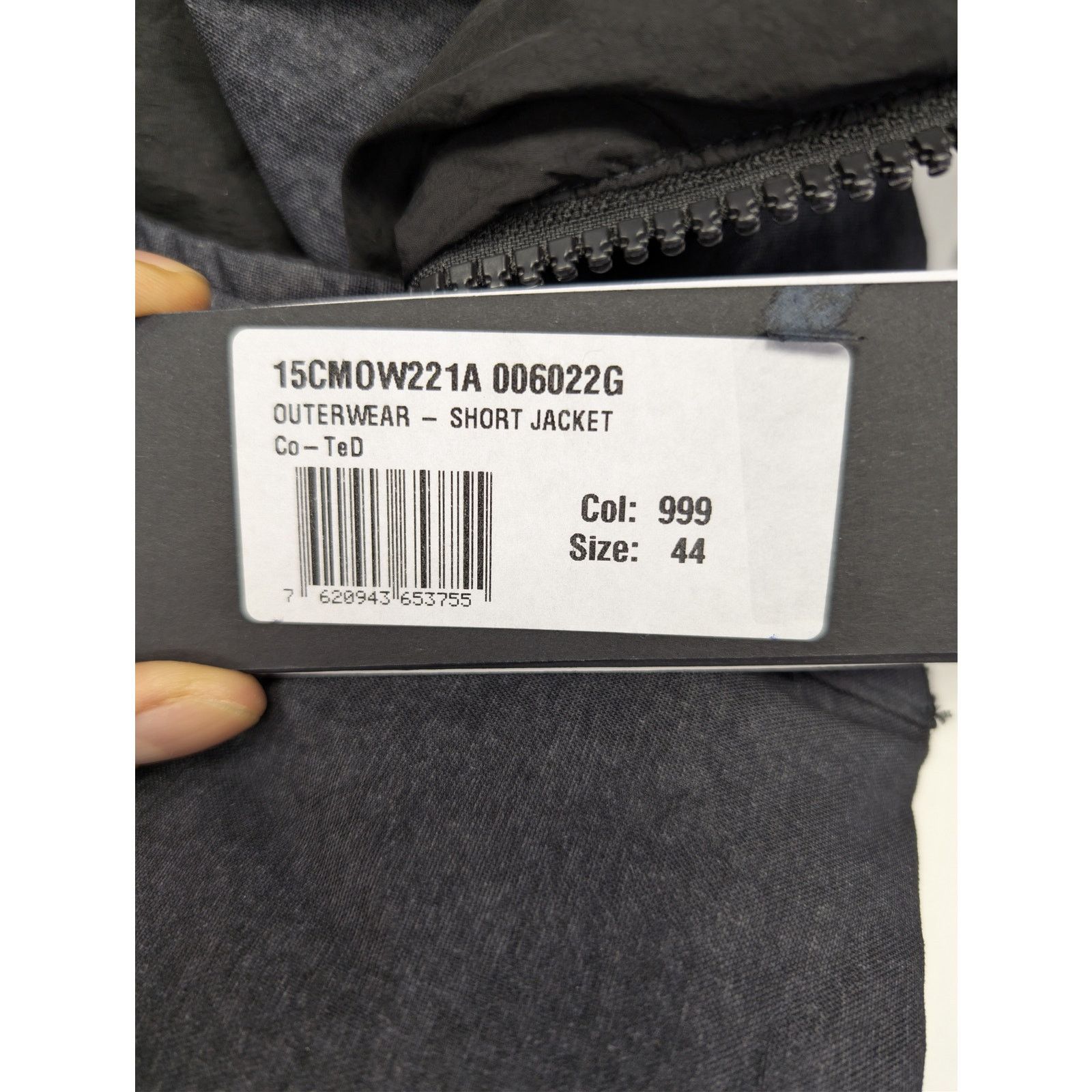 C.P. Company o1rshd1 Co-Ted Outerwear Short Jacket in Black Size US S / EU 44-46 / 1 - 23 Thumbnail