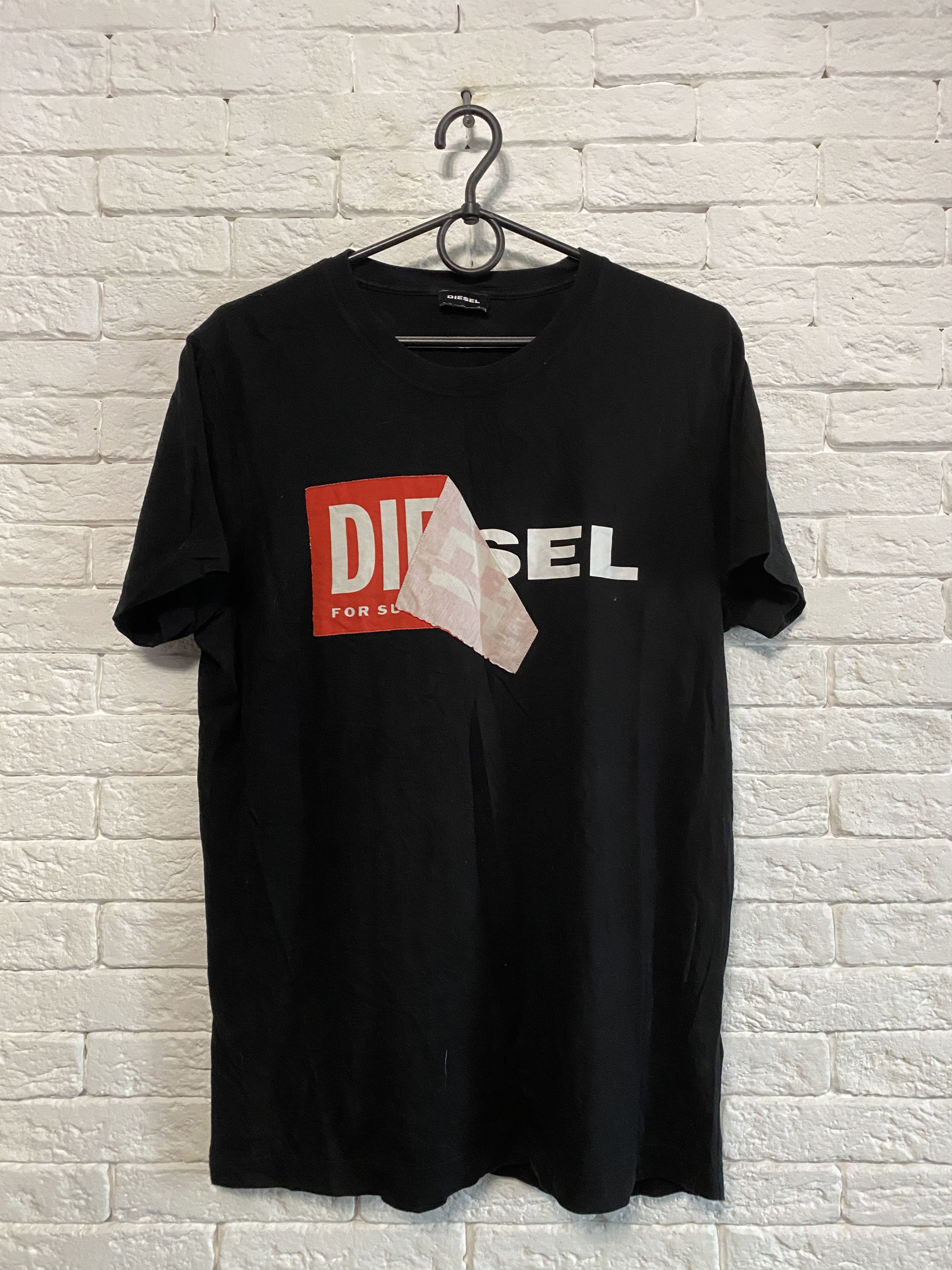 Diesel Diesel Tshirt Men Tee Big Logo Sz M Size US M / EU 48-50 / 2 - 1 Thumbnail